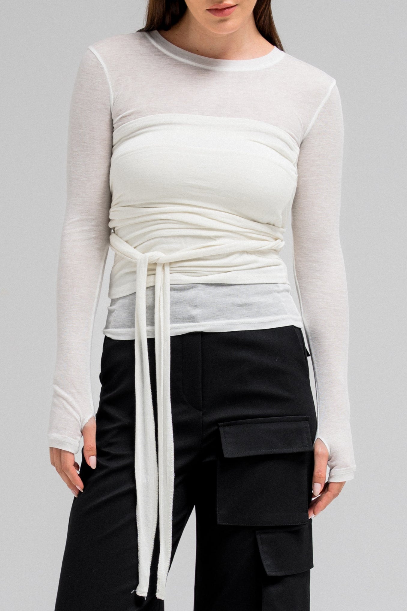 NYRA WRAP TOP