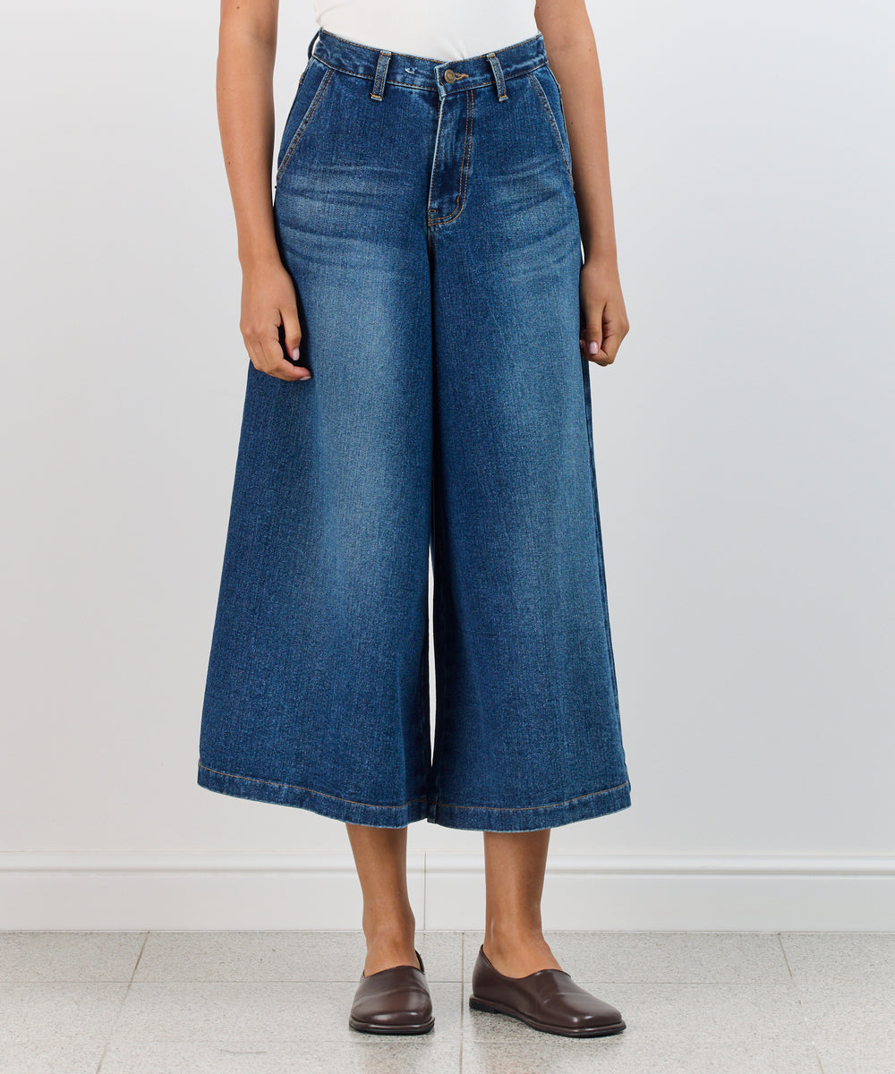 LOOSE CROPPED DENIM