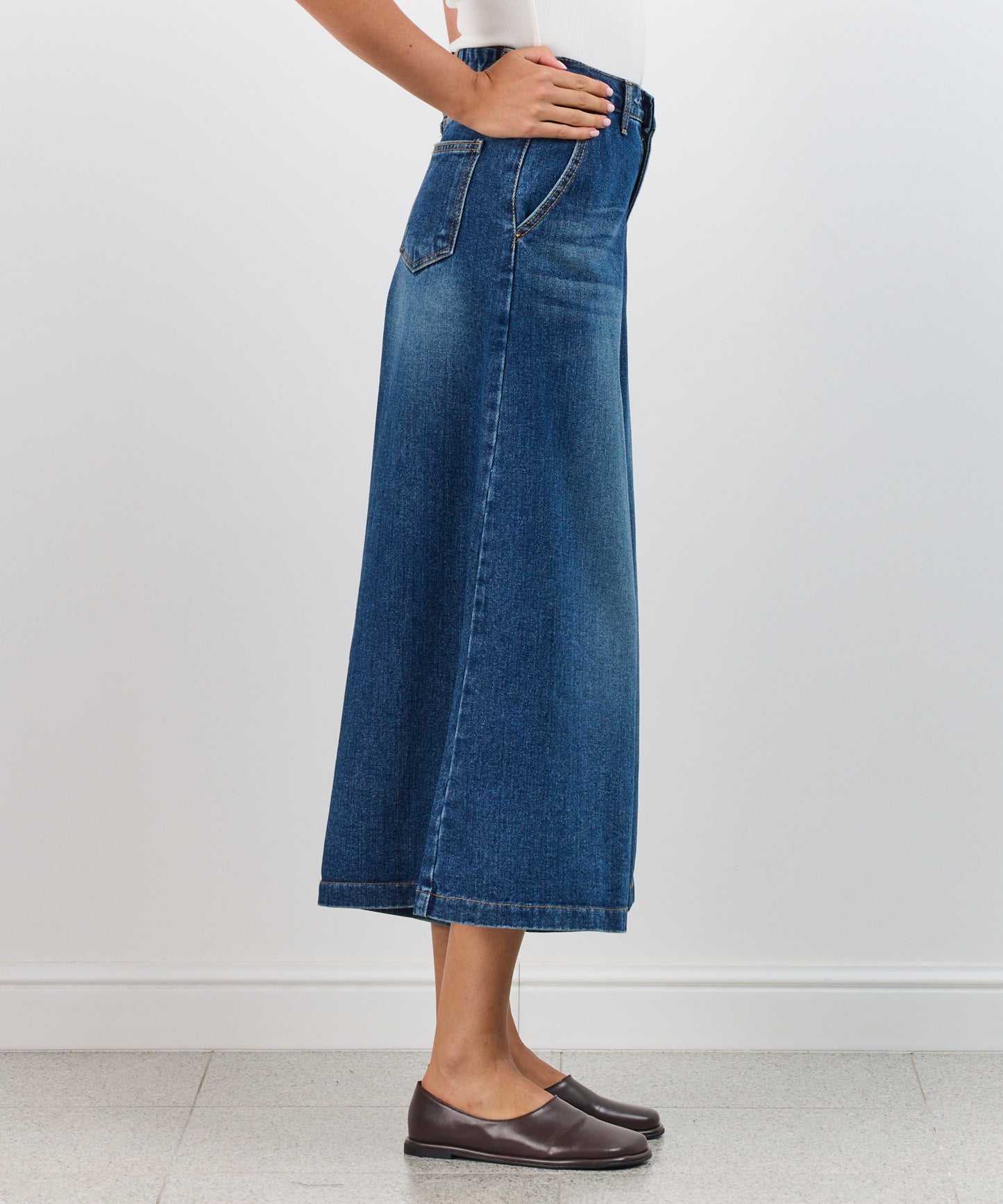 LOOSE CROPPED DENIM