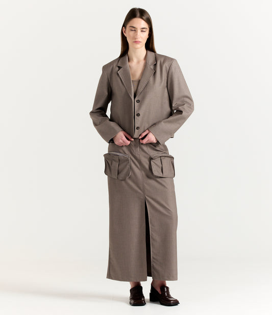 CARGO SKIRT SUIT