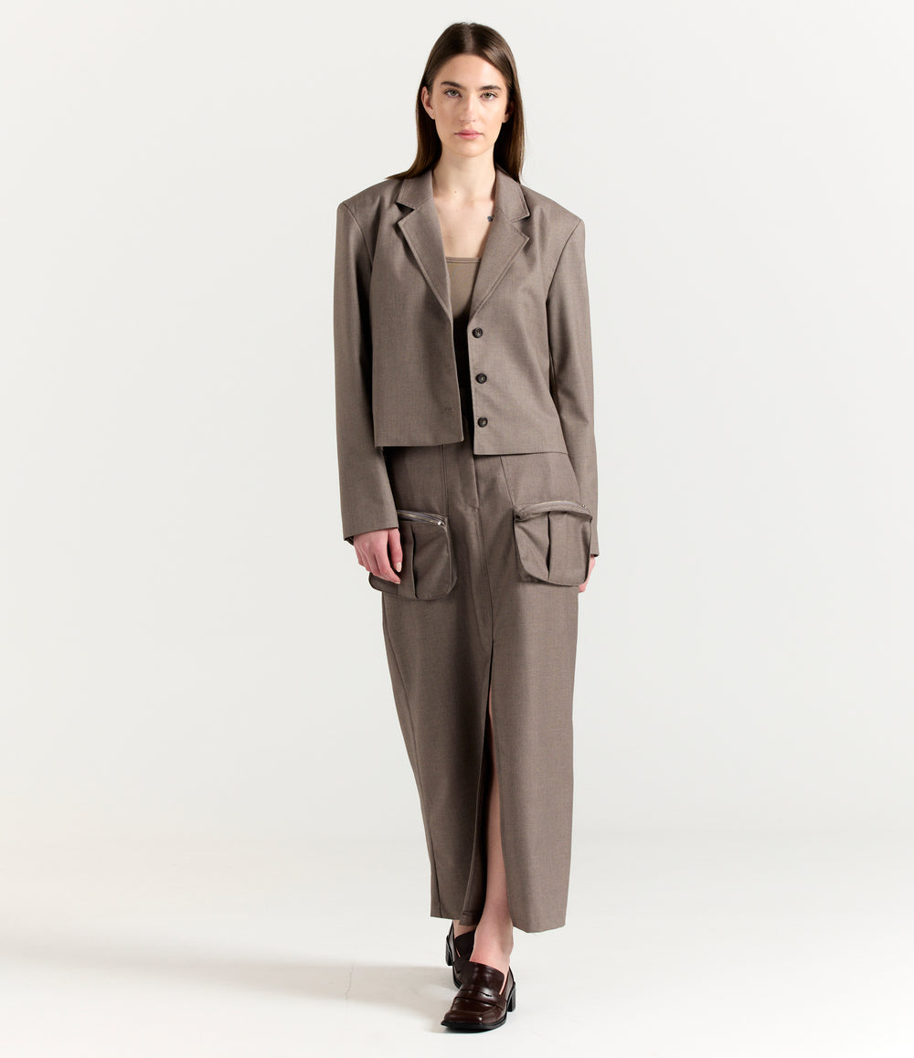 CARGO SKIRT SUIT