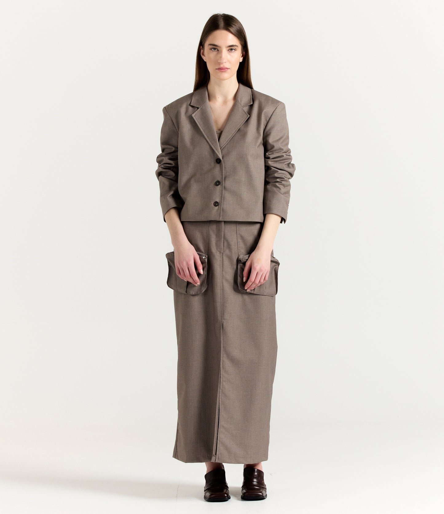 CARGO SKIRT SUIT