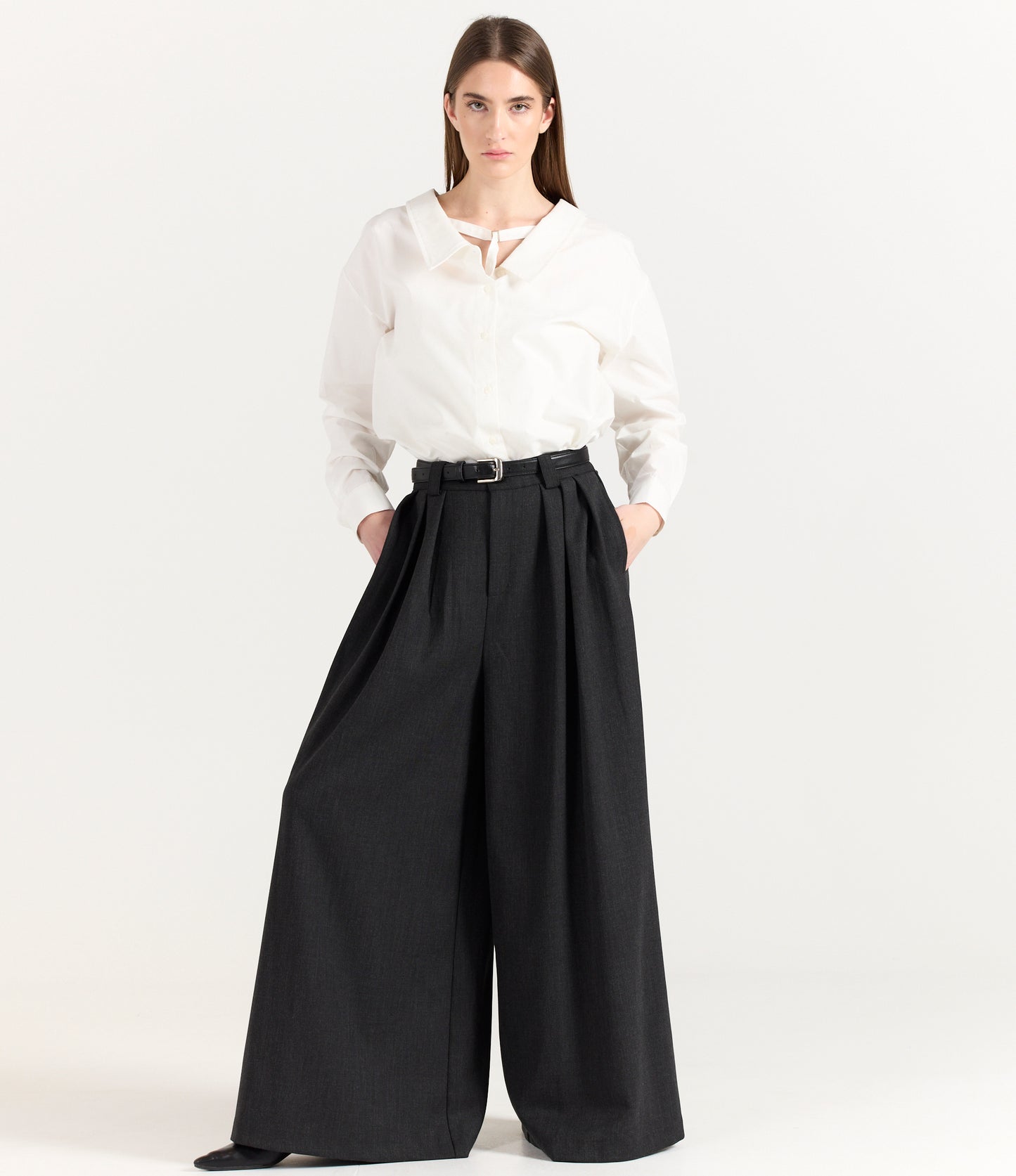 BILLIE BELTED SUIT PANTS