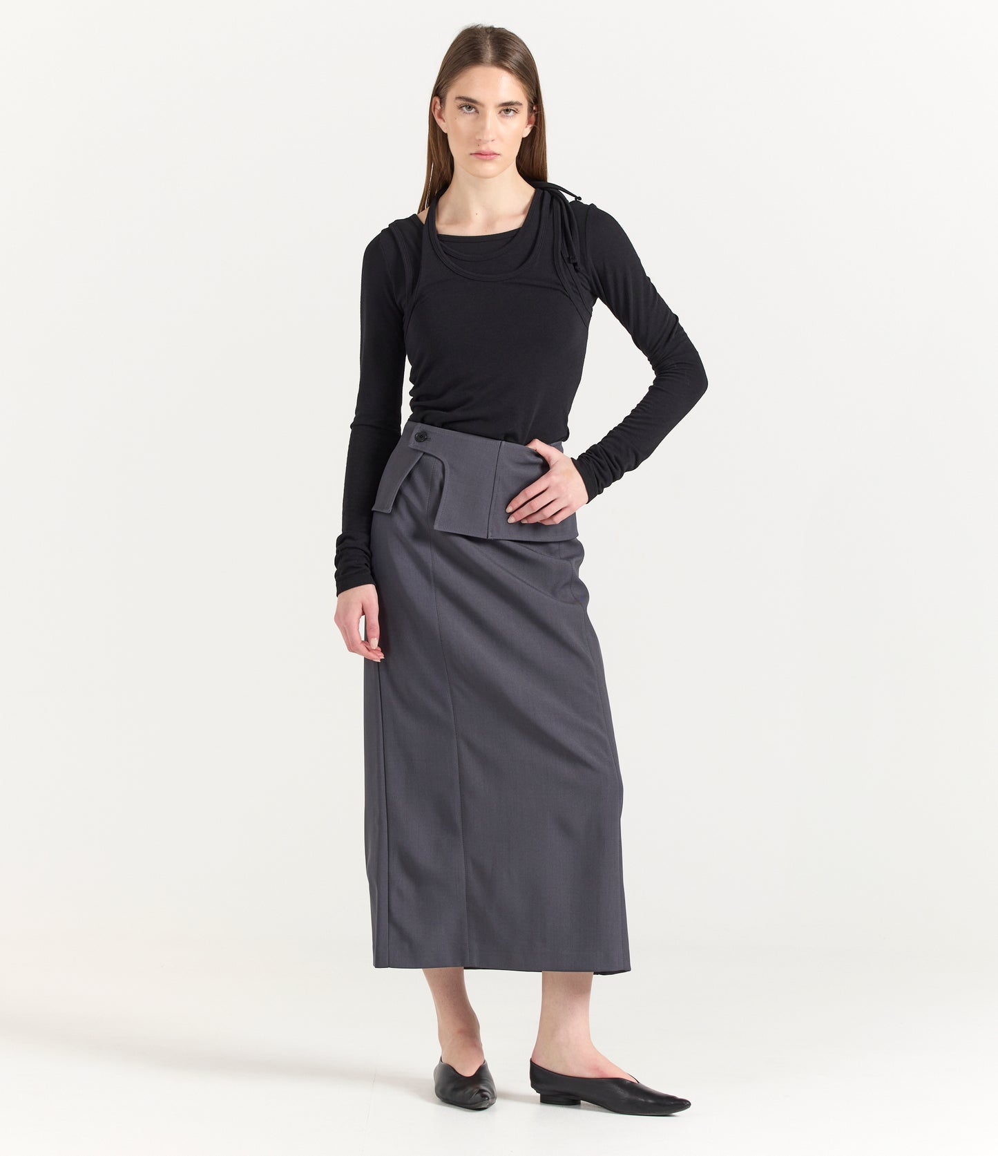 DELICATE PENCIL SKIRT