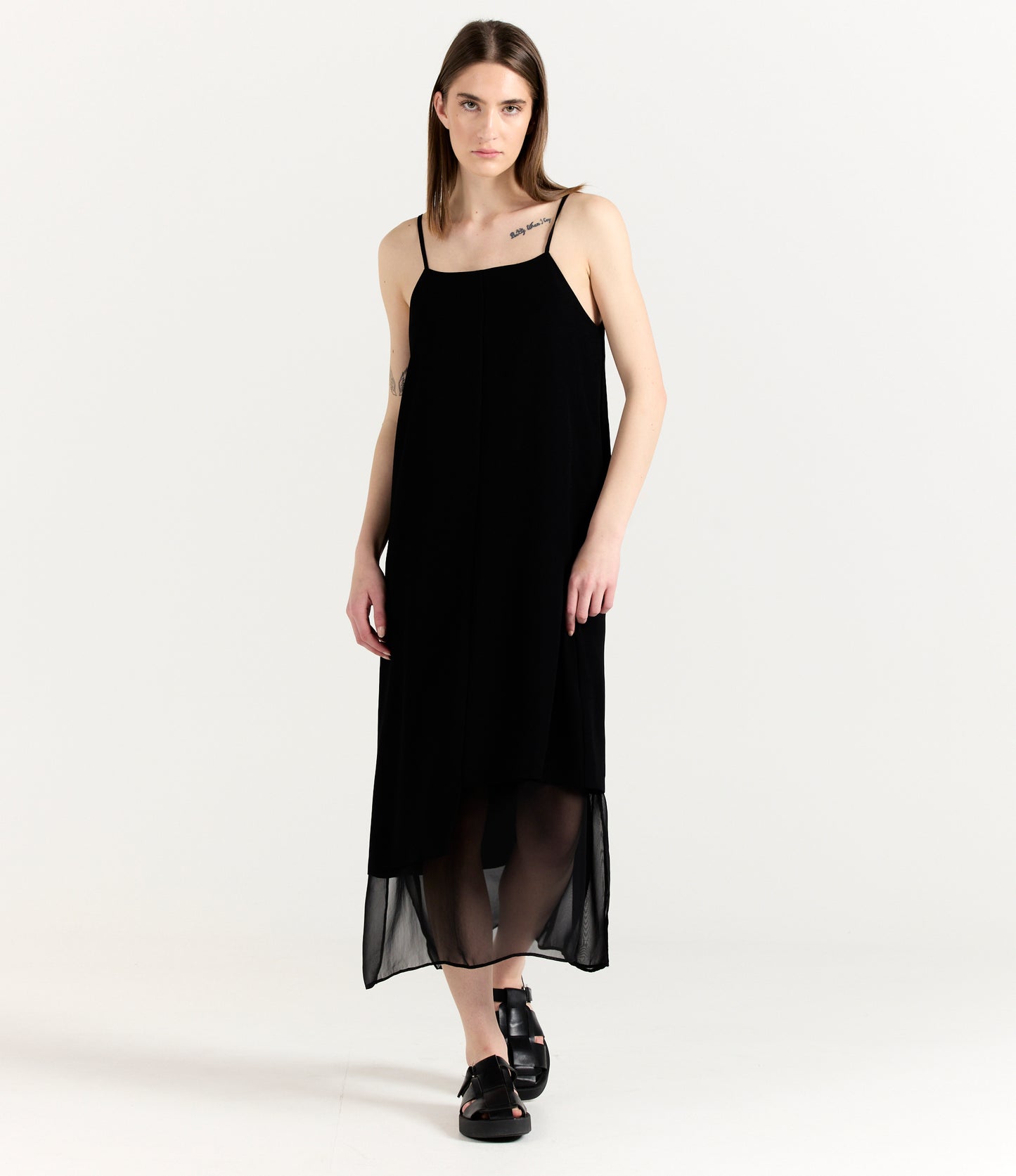 THE BASIC SHEER DRESS