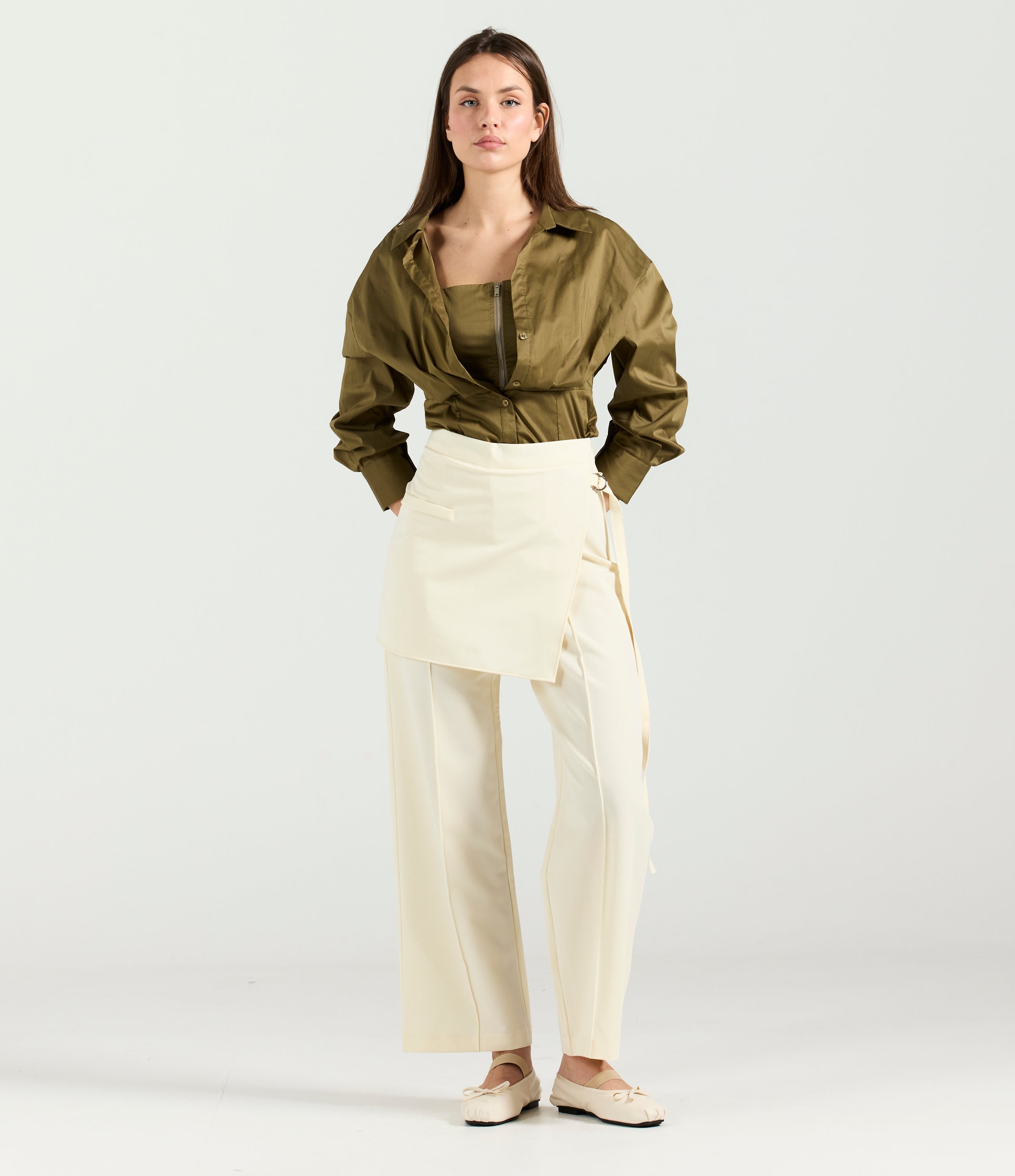 ANNE IVORY PANTS