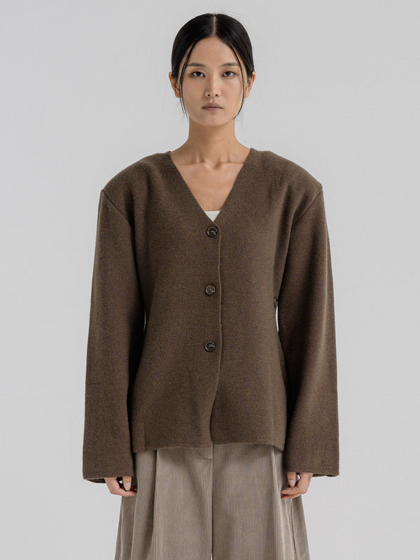 AMAYA WOOL CARDIGAN