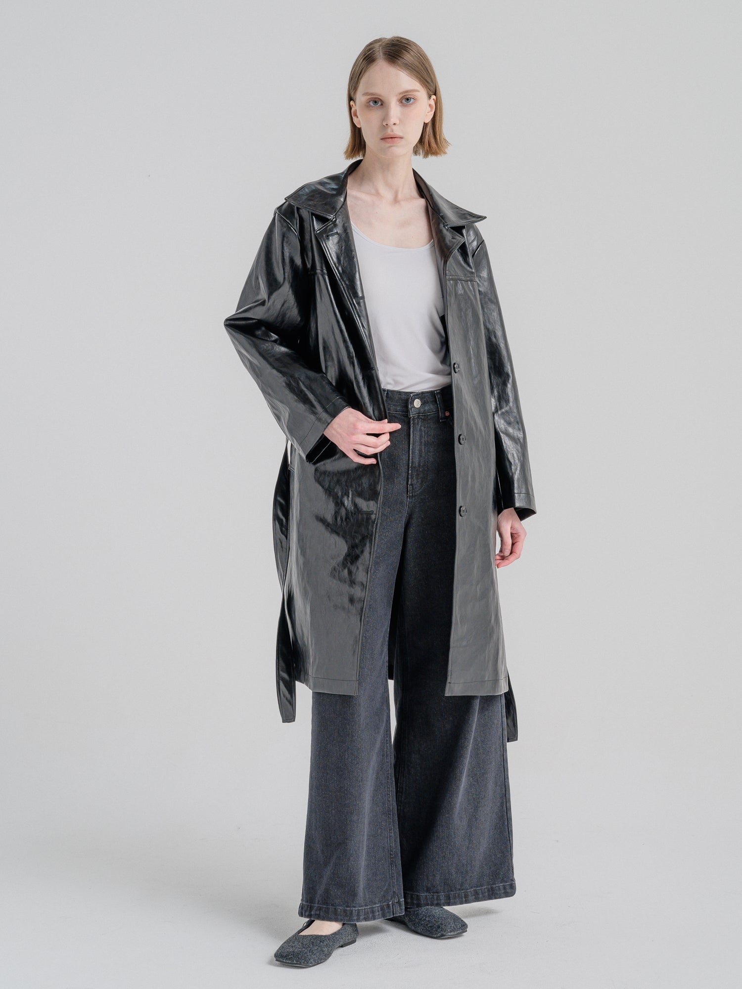 ARLO LEATHER COAT