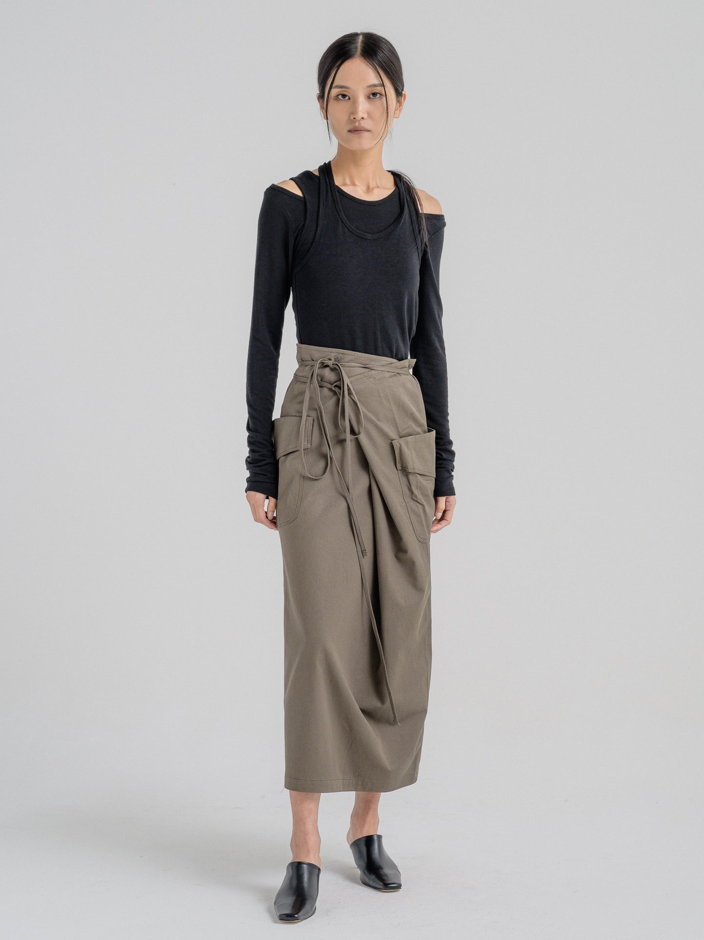 TESSA WRAP SKIRT