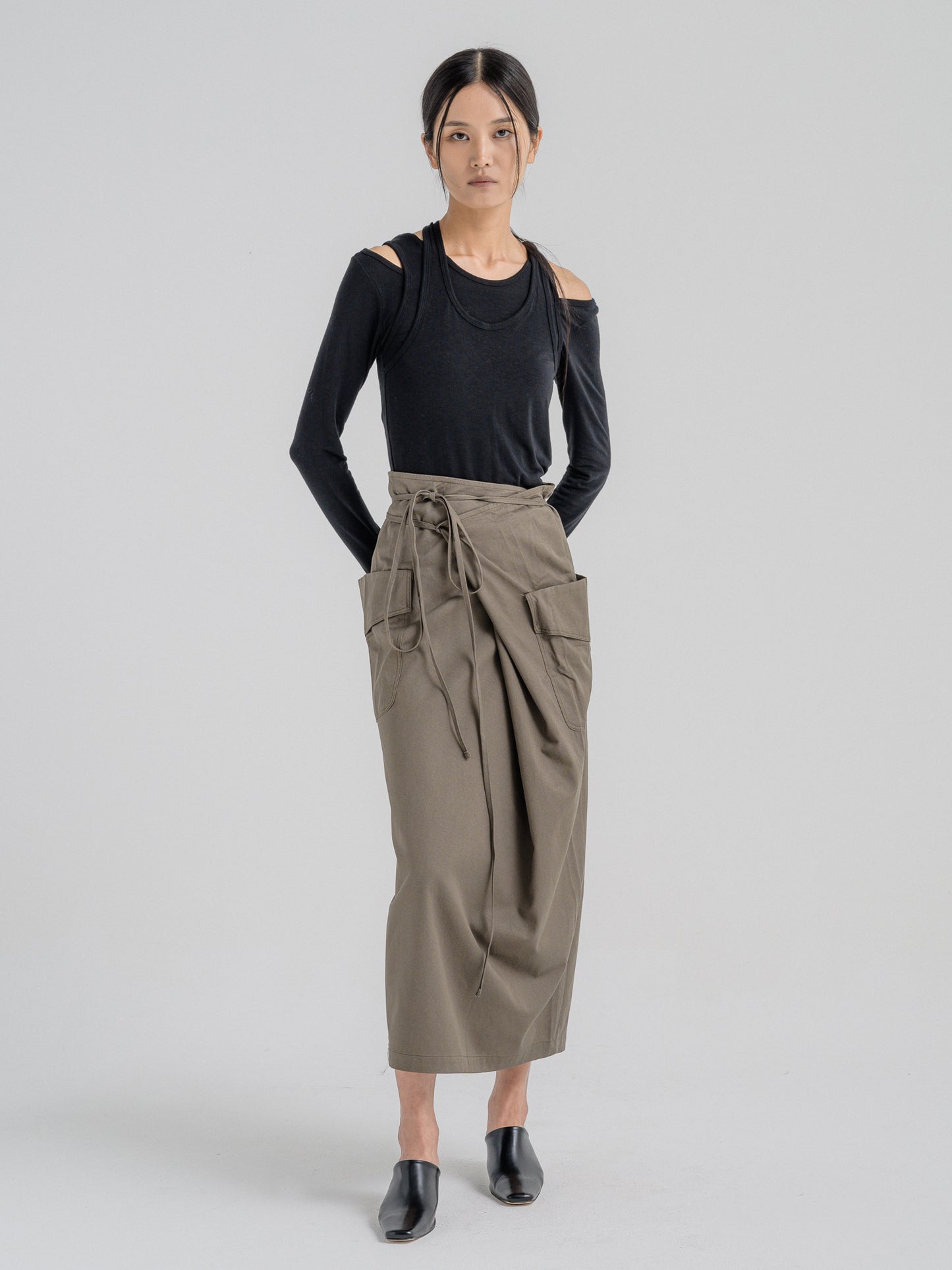 TESSA WRAP SKIRT