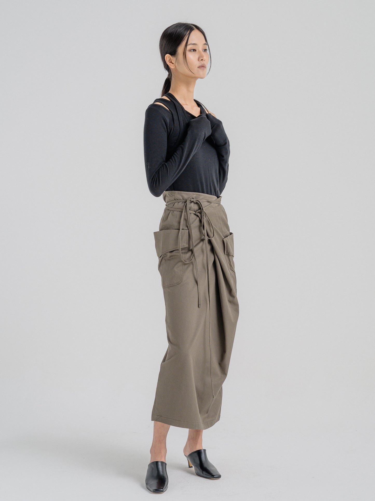 TESSA WRAP SKIRT