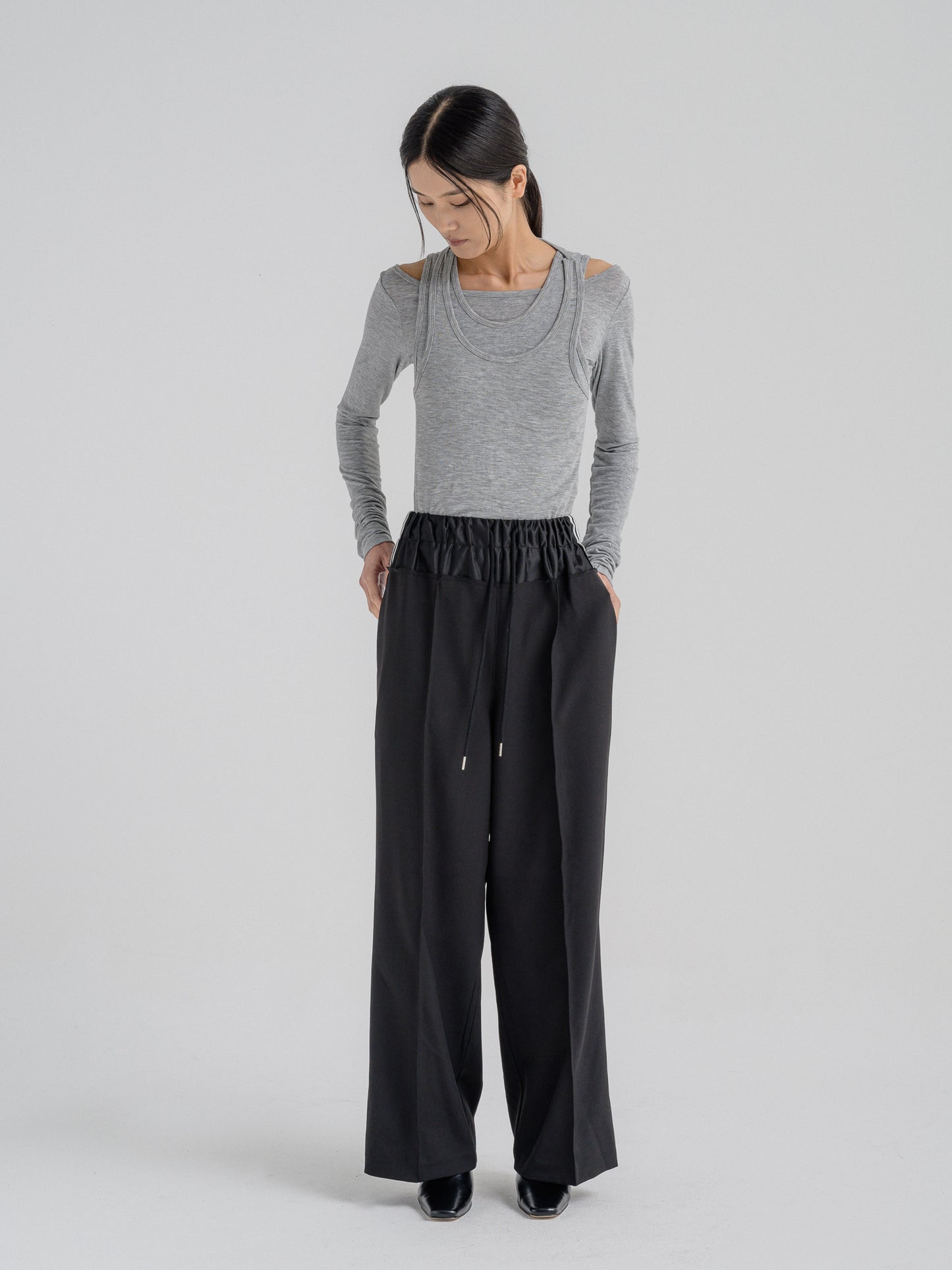 DRESSY TRACK PANTS