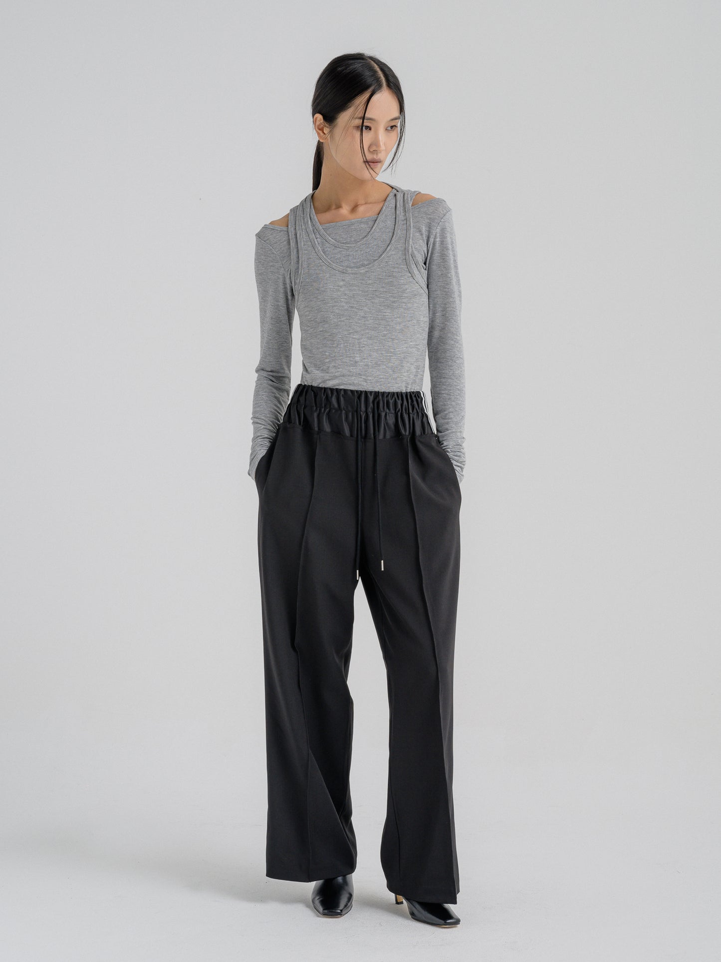 DRESSY TRACK PANTS