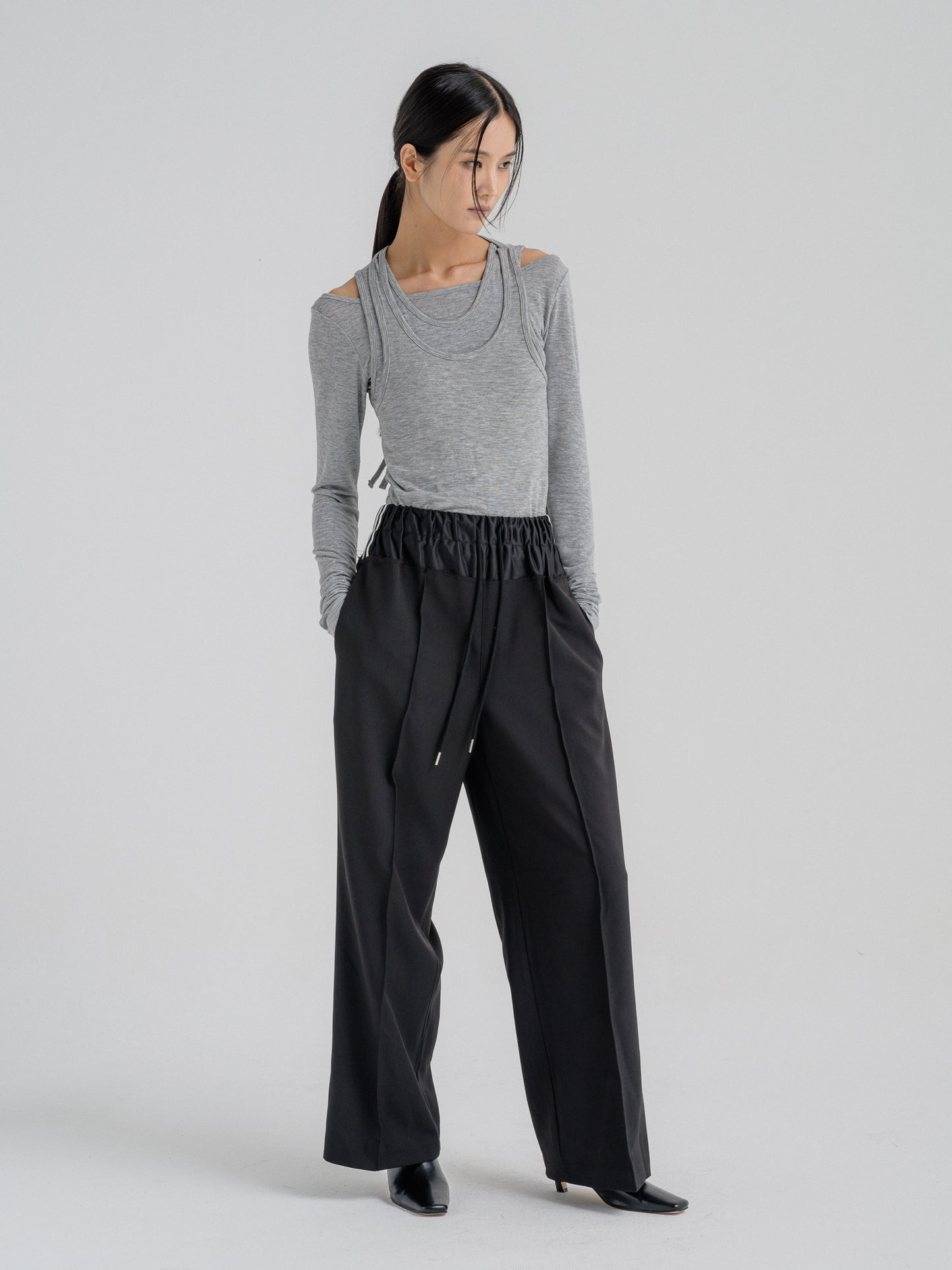 DRESSY TRACK PANTS