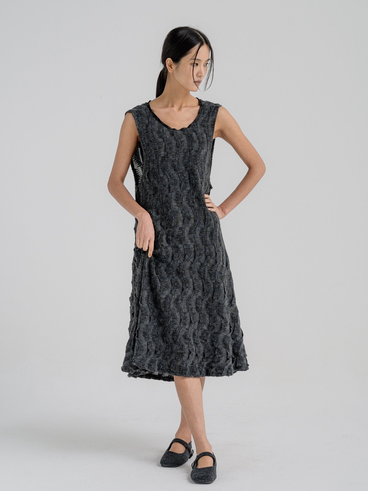 ZARIA WOOL DRESS