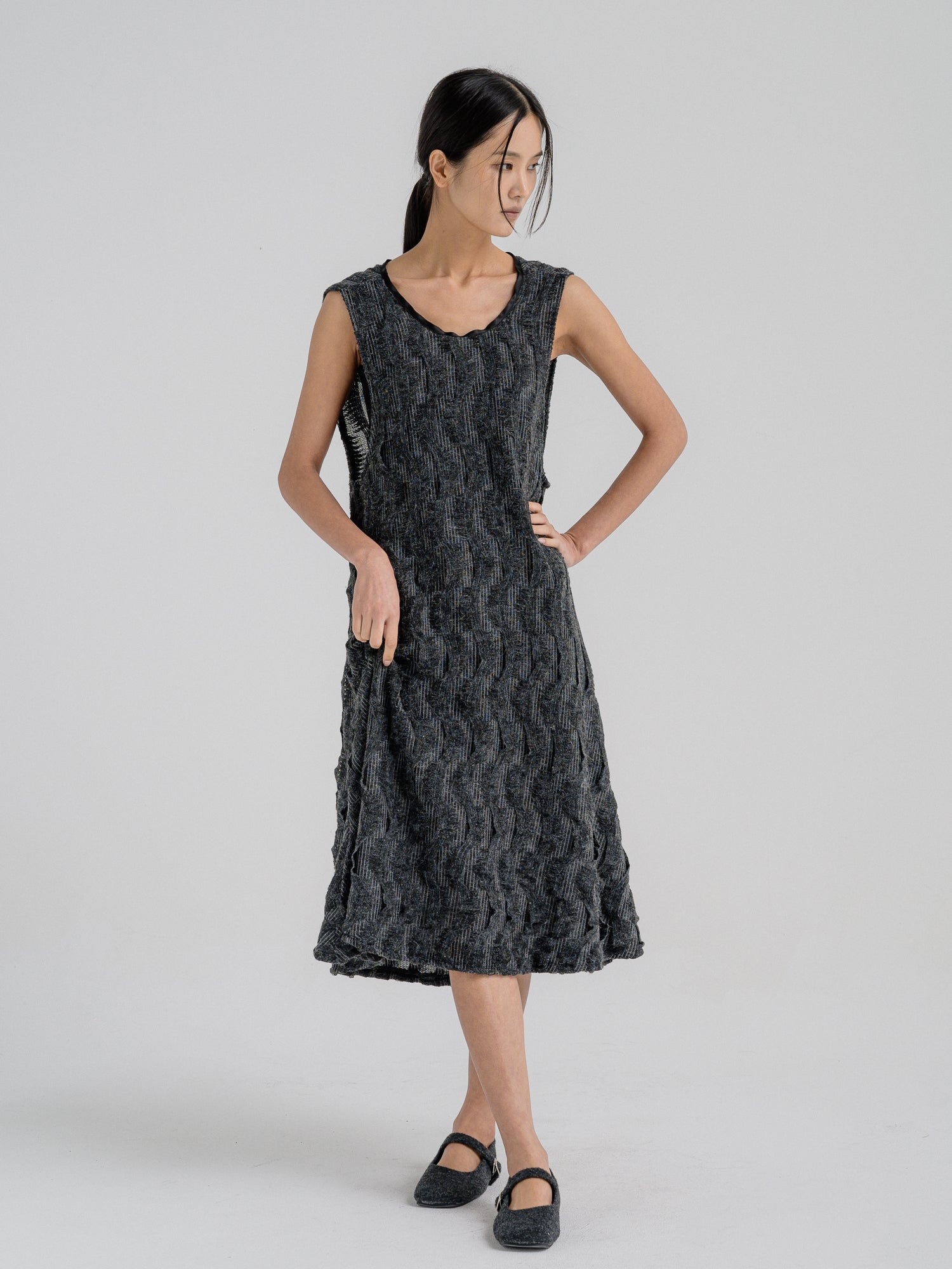 ZARIA WOOL DRESS