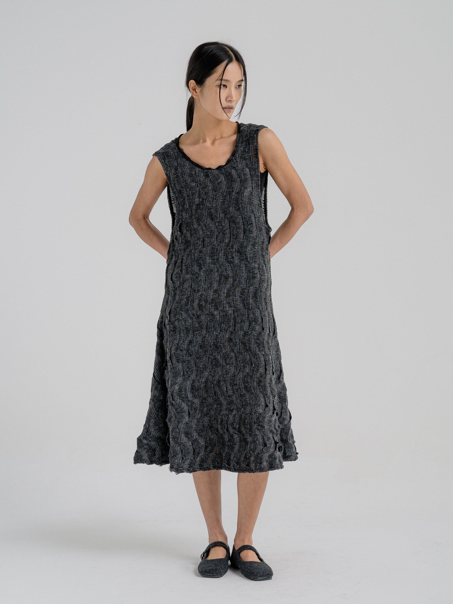 ZARIA WOOL DRESS