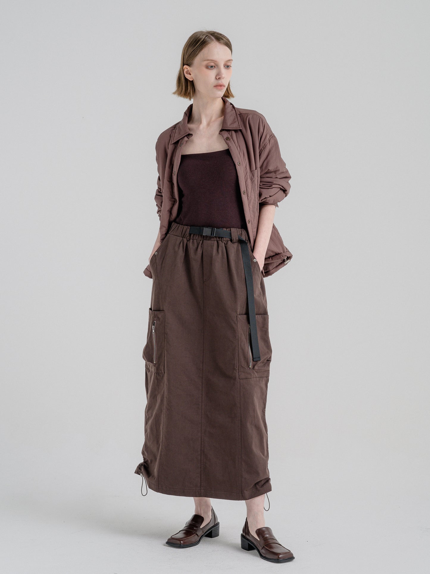 RUSTED CARGO SKIRT