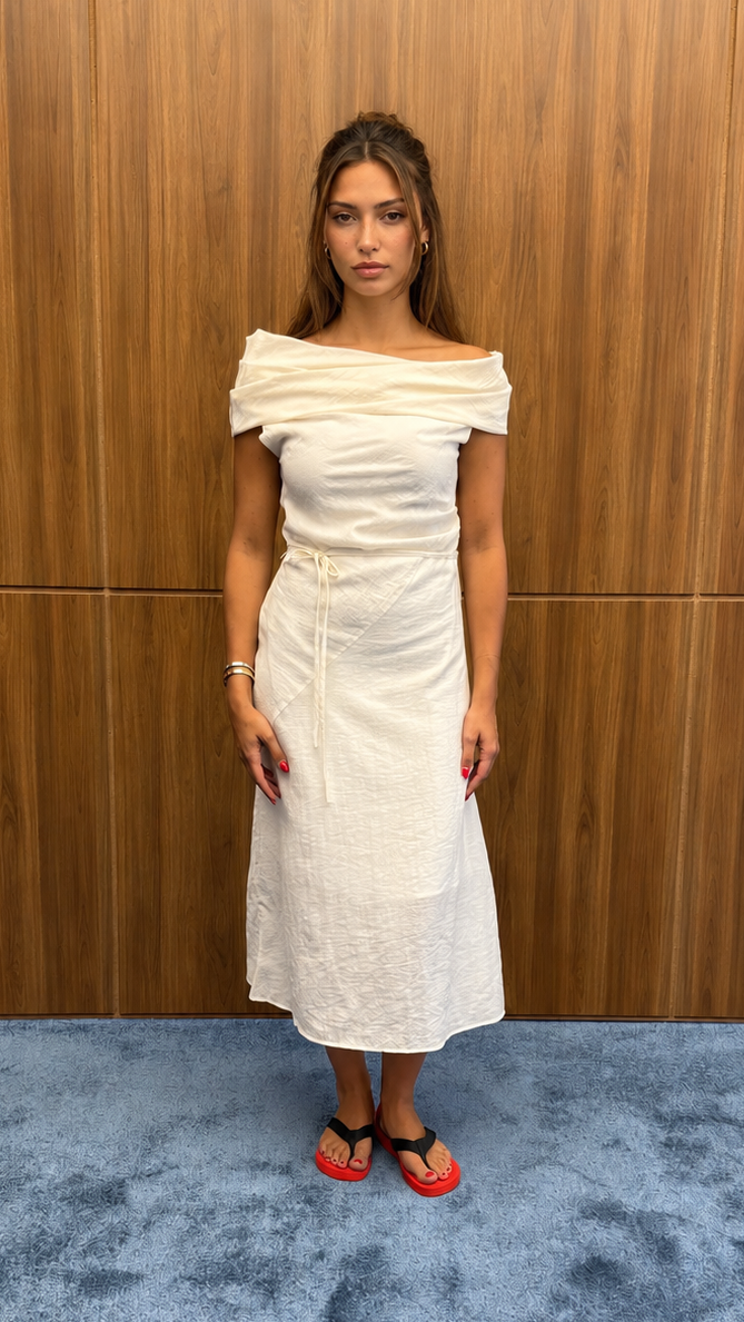 OVA DRAPE DRESS