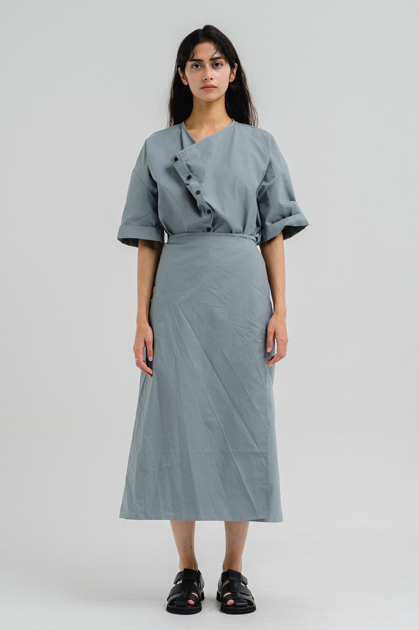 CALLAN WRAP DRESS