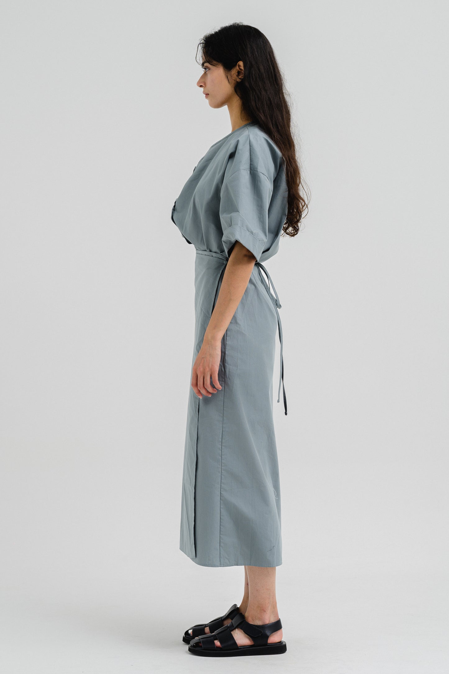 CALLAN WRAP DRESS