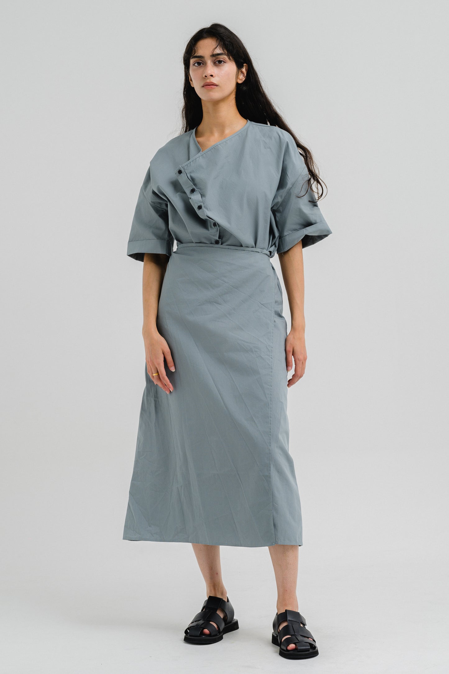 CALLAN WRAP DRESS