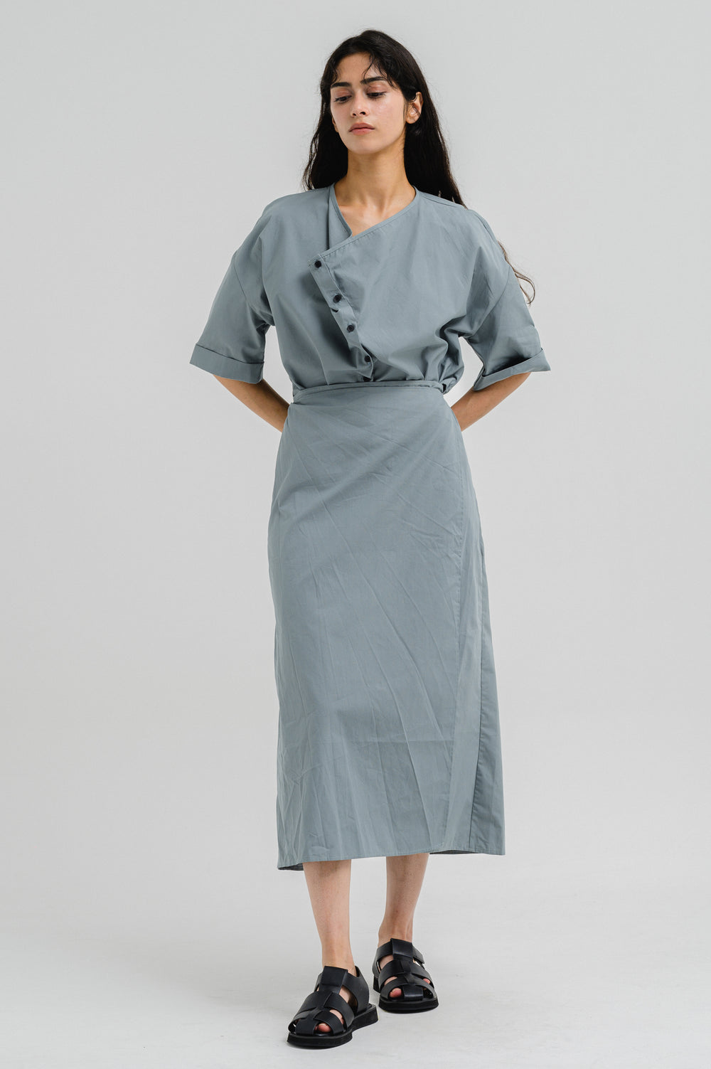 CALLAN WRAP DRESS