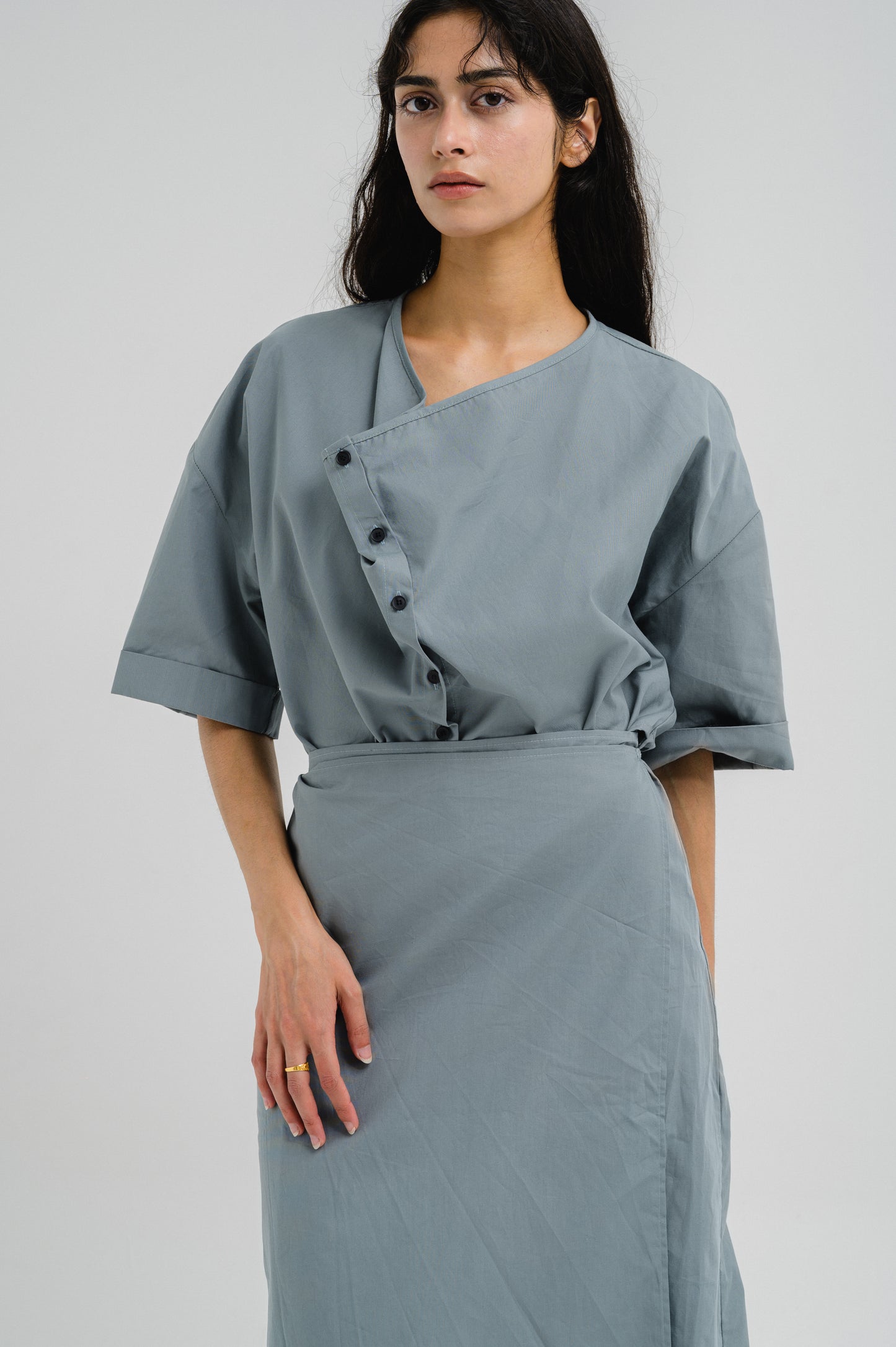 CALLAN WRAP DRESS