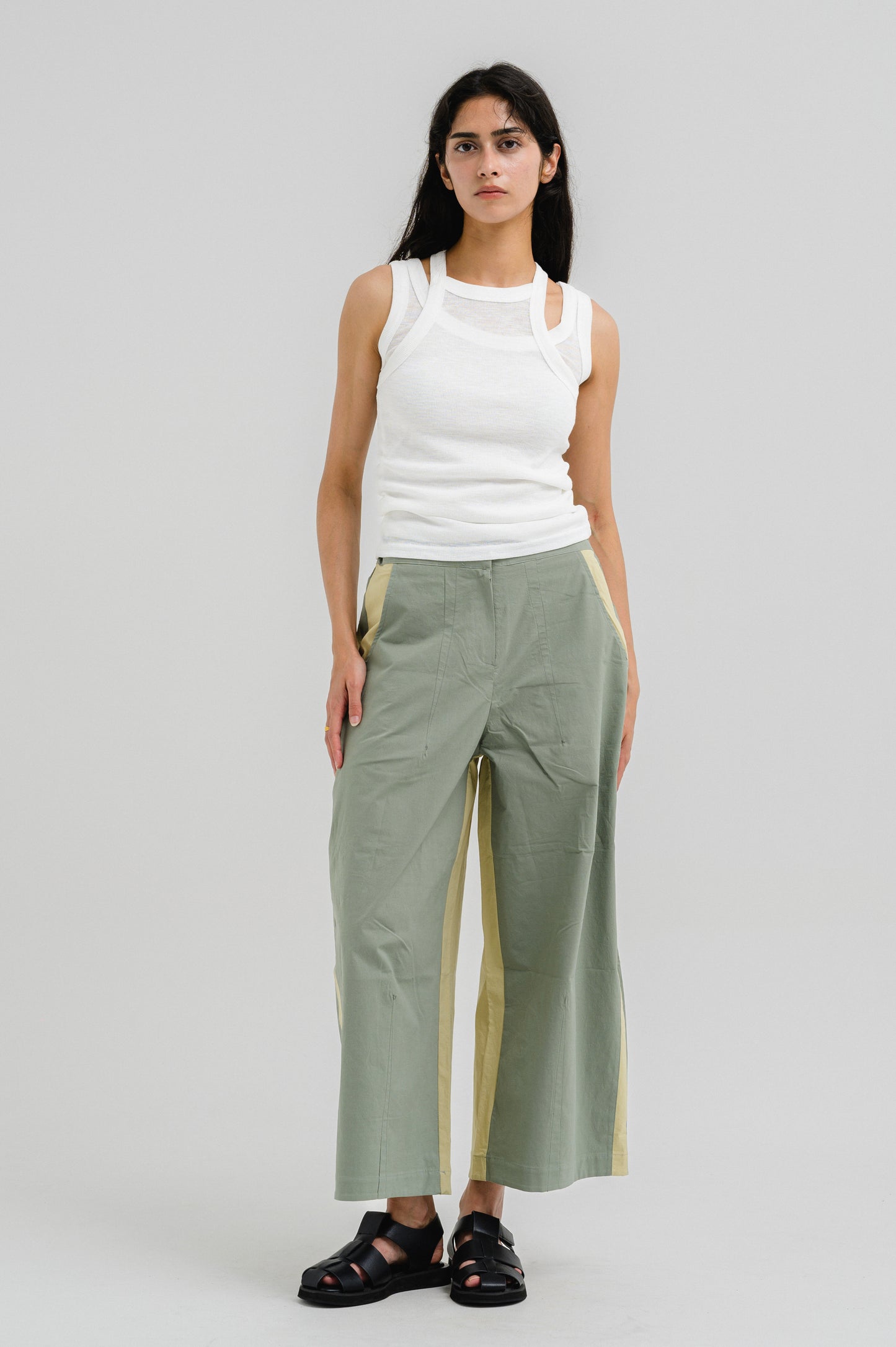 SANTELLE CONTRAST PANTS