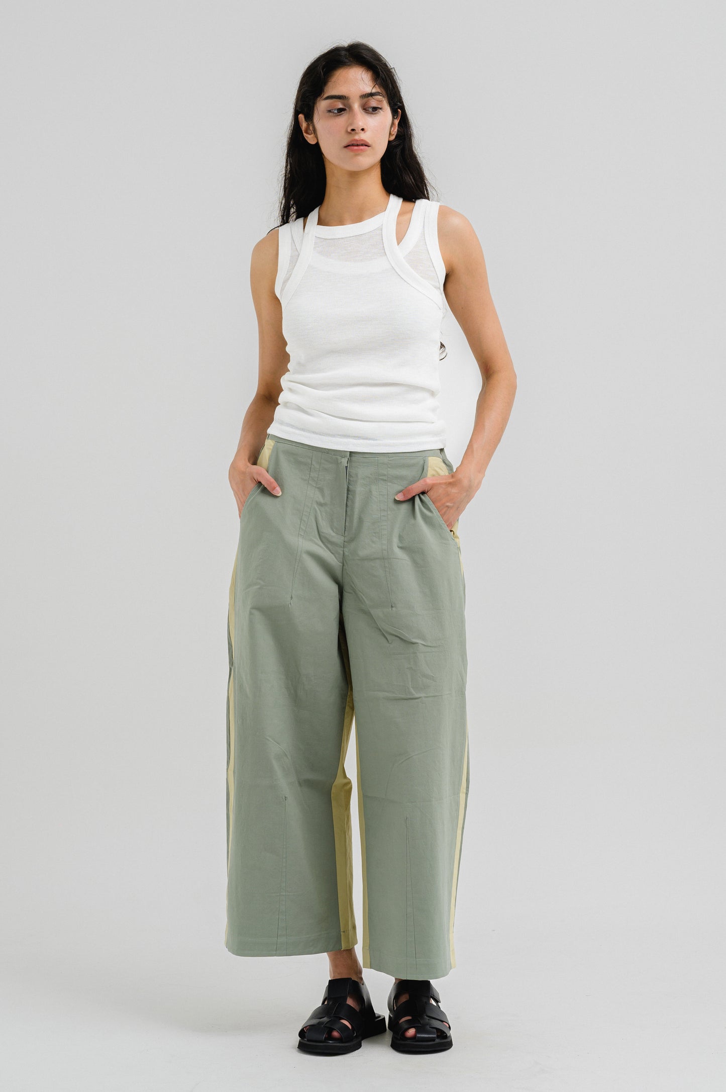 SANTELLE CONTRAST PANTS