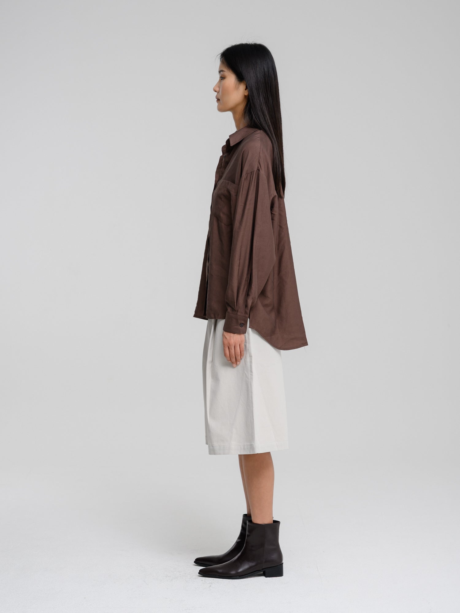 ELONA LACE-UP SHIRT