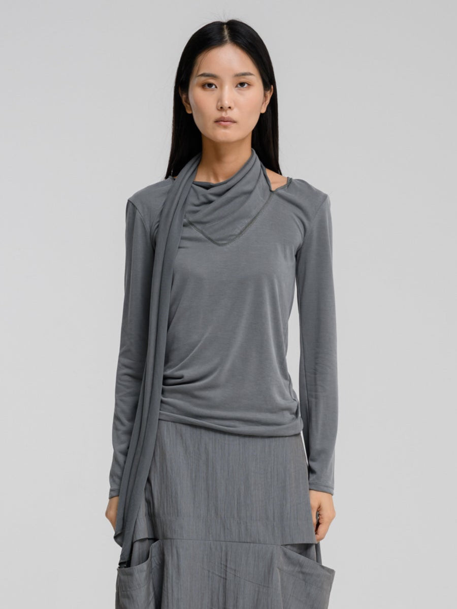 EDREY SCARF TOP