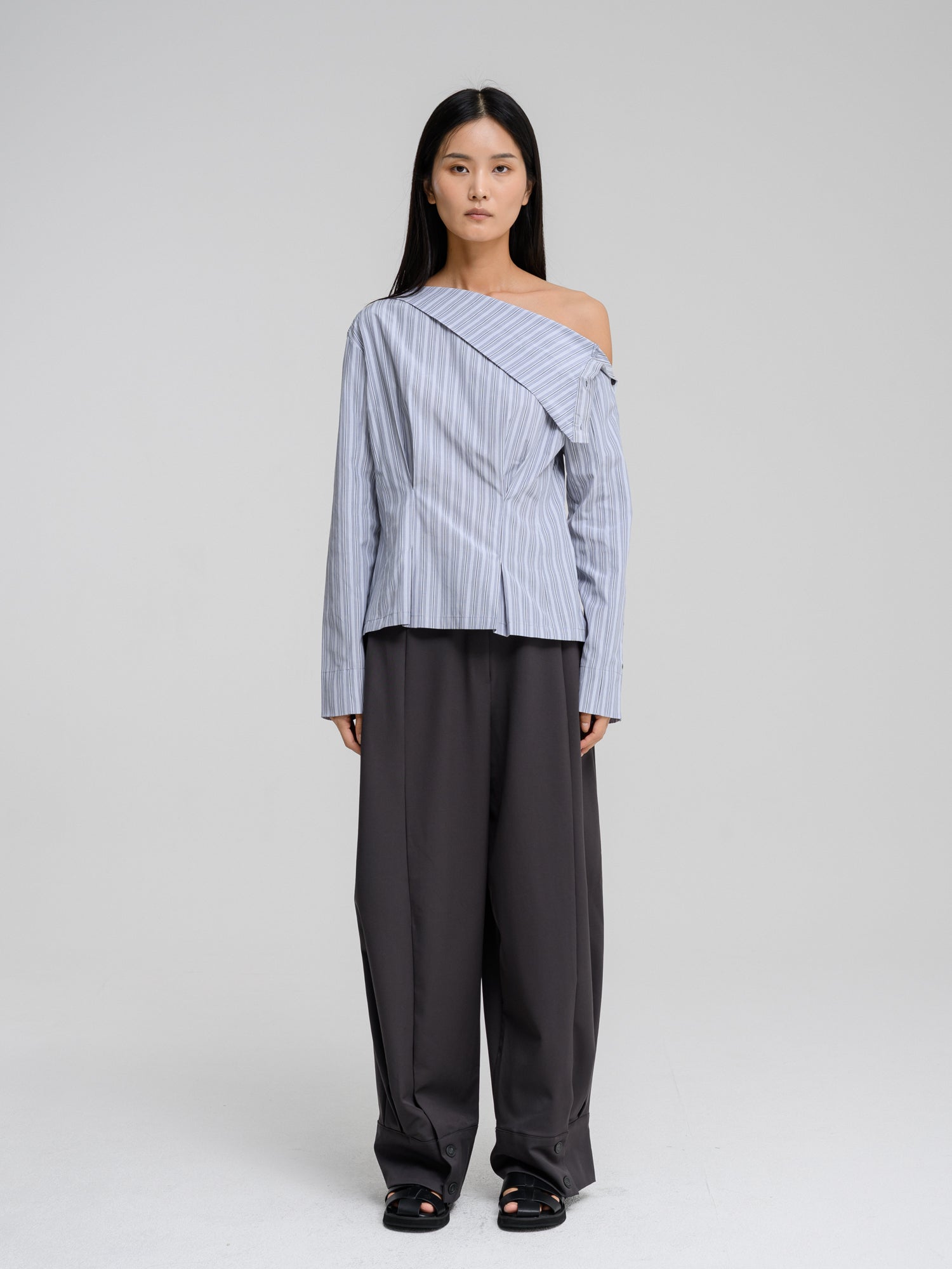 OLIVIA STRIPED SHIRT