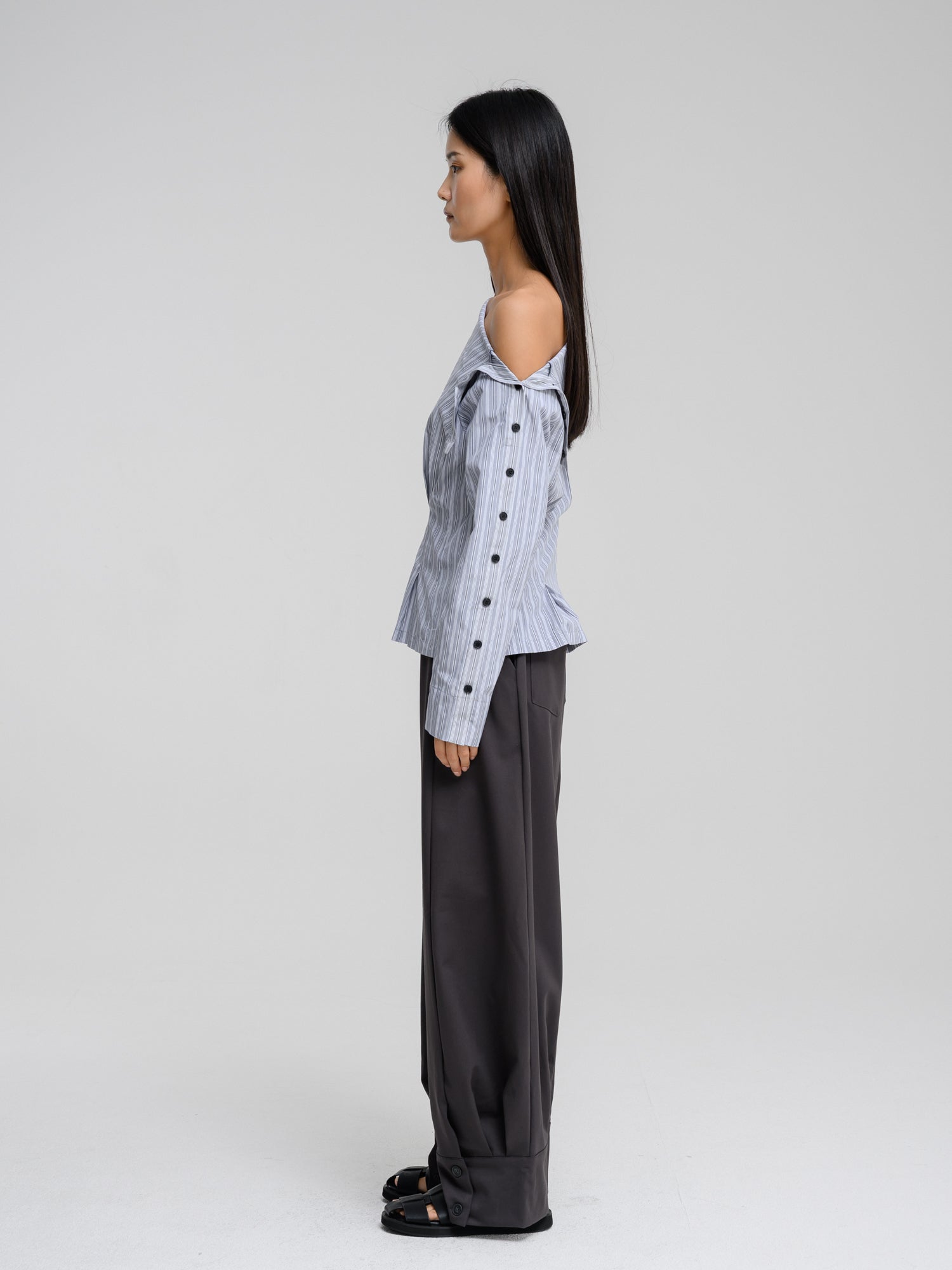 OLIVIA STRIPED SHIRT