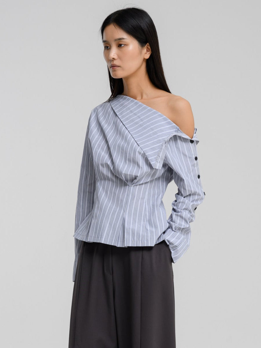 OLIVIA STRIPED SHIRT