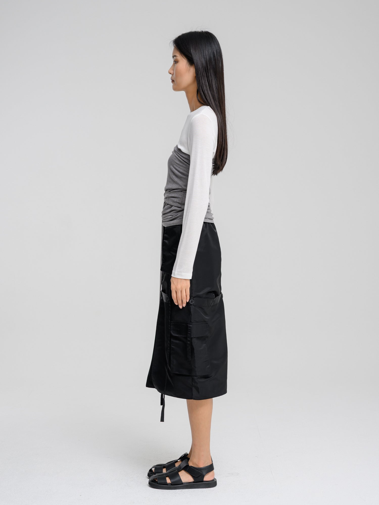LONA WRAPPED TOP