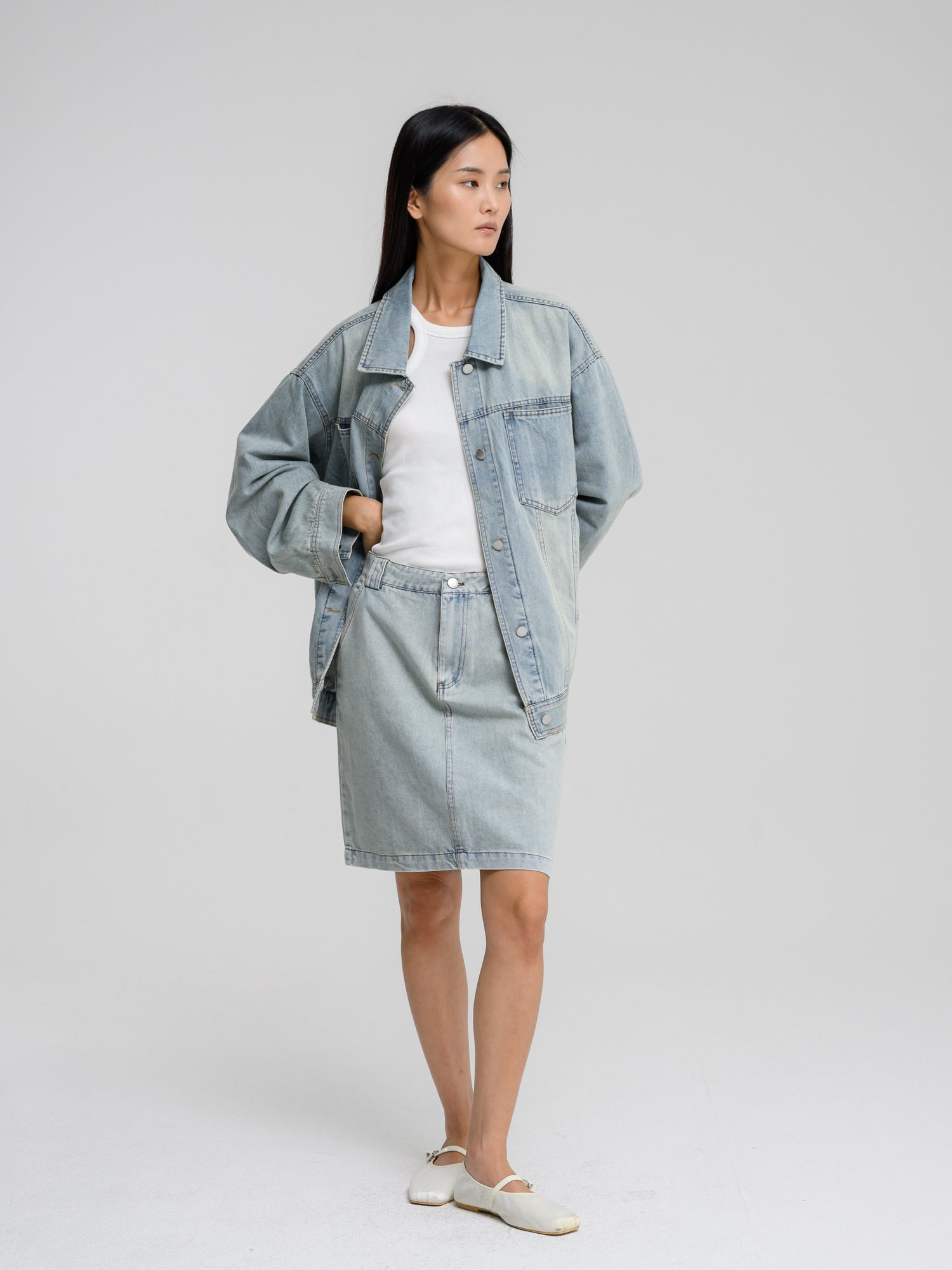 AELINE DENIM SET
