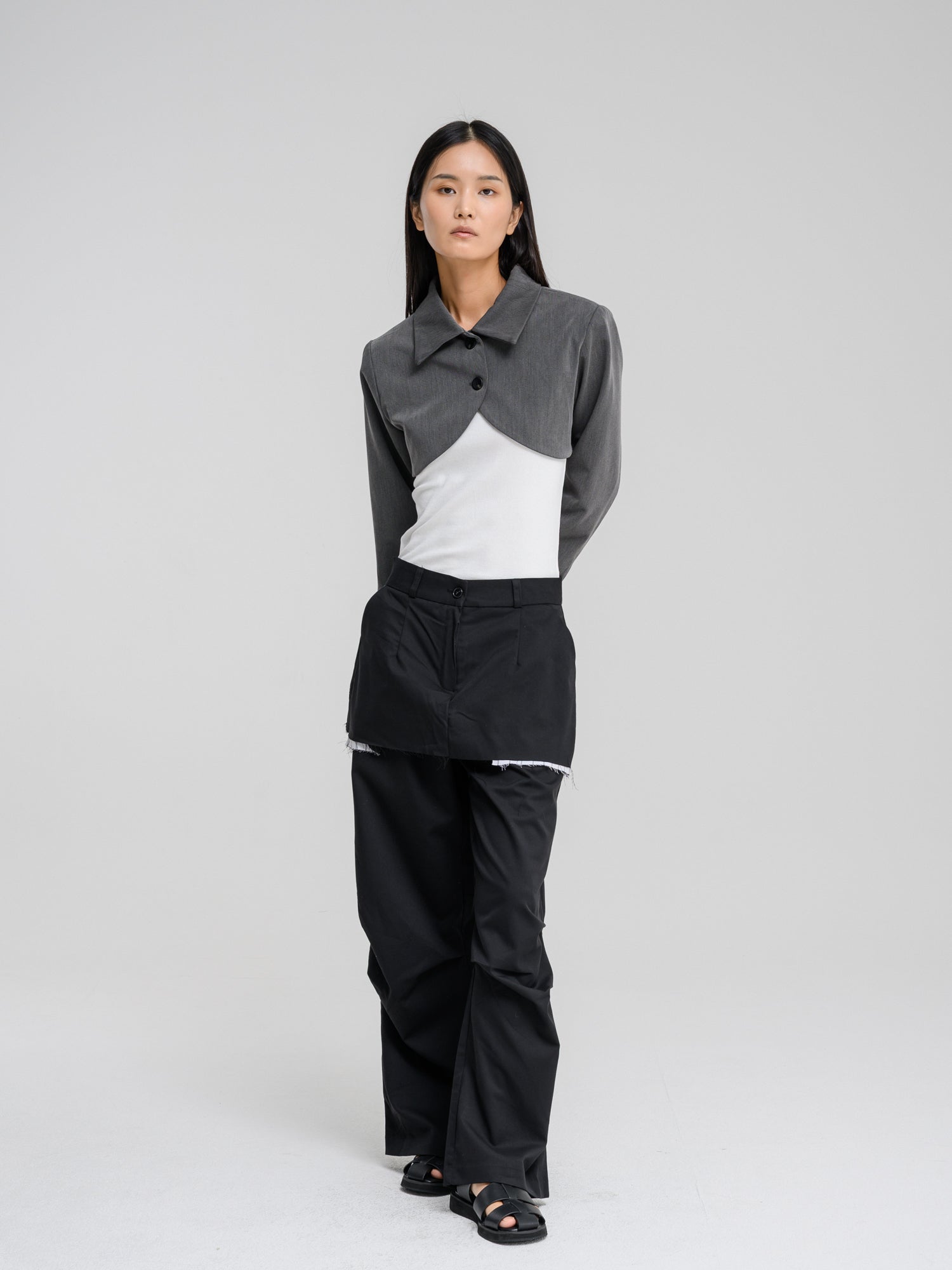 ORINA CROPPED BLAZER