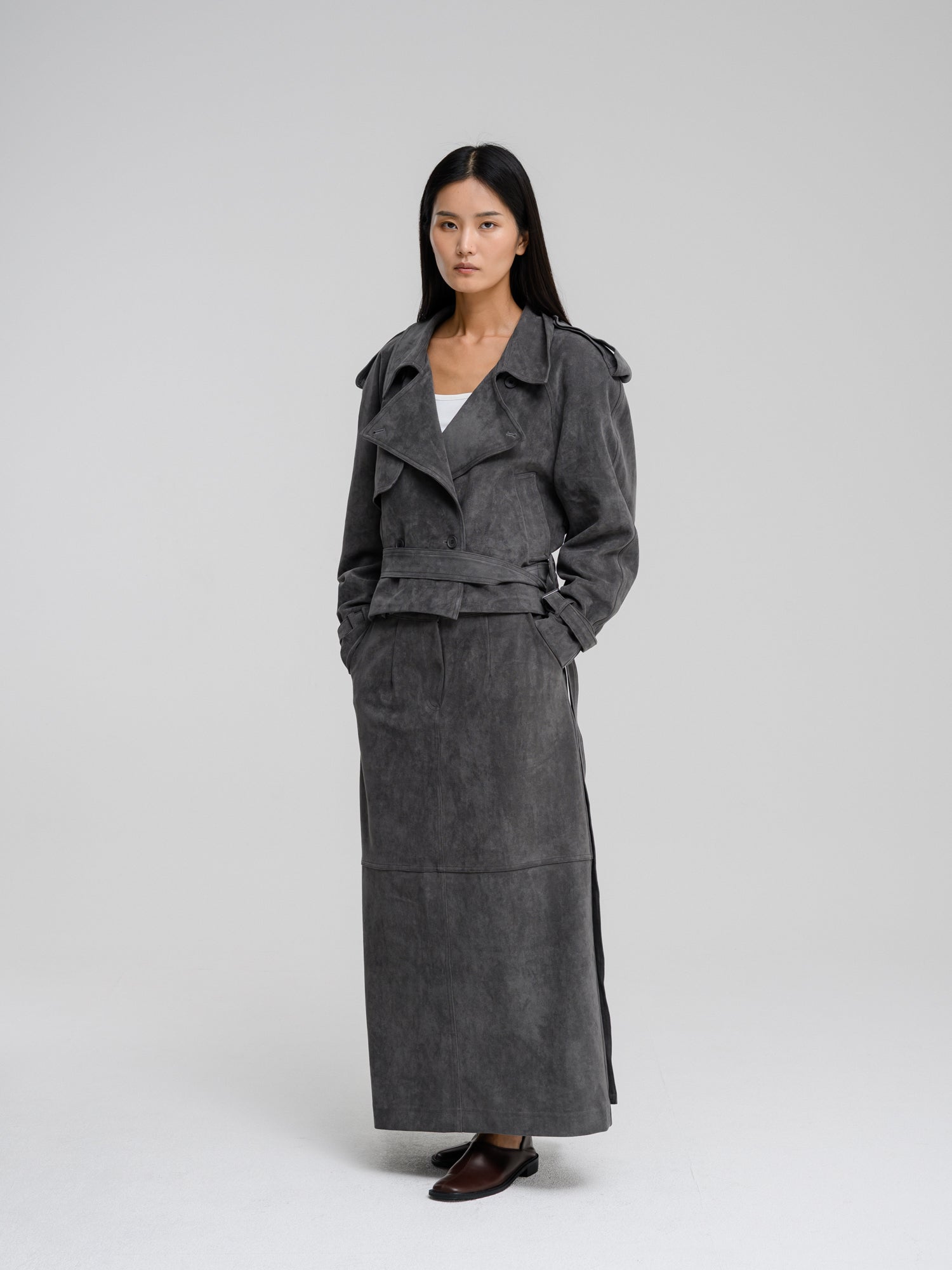 MERIAL SUEDE SET