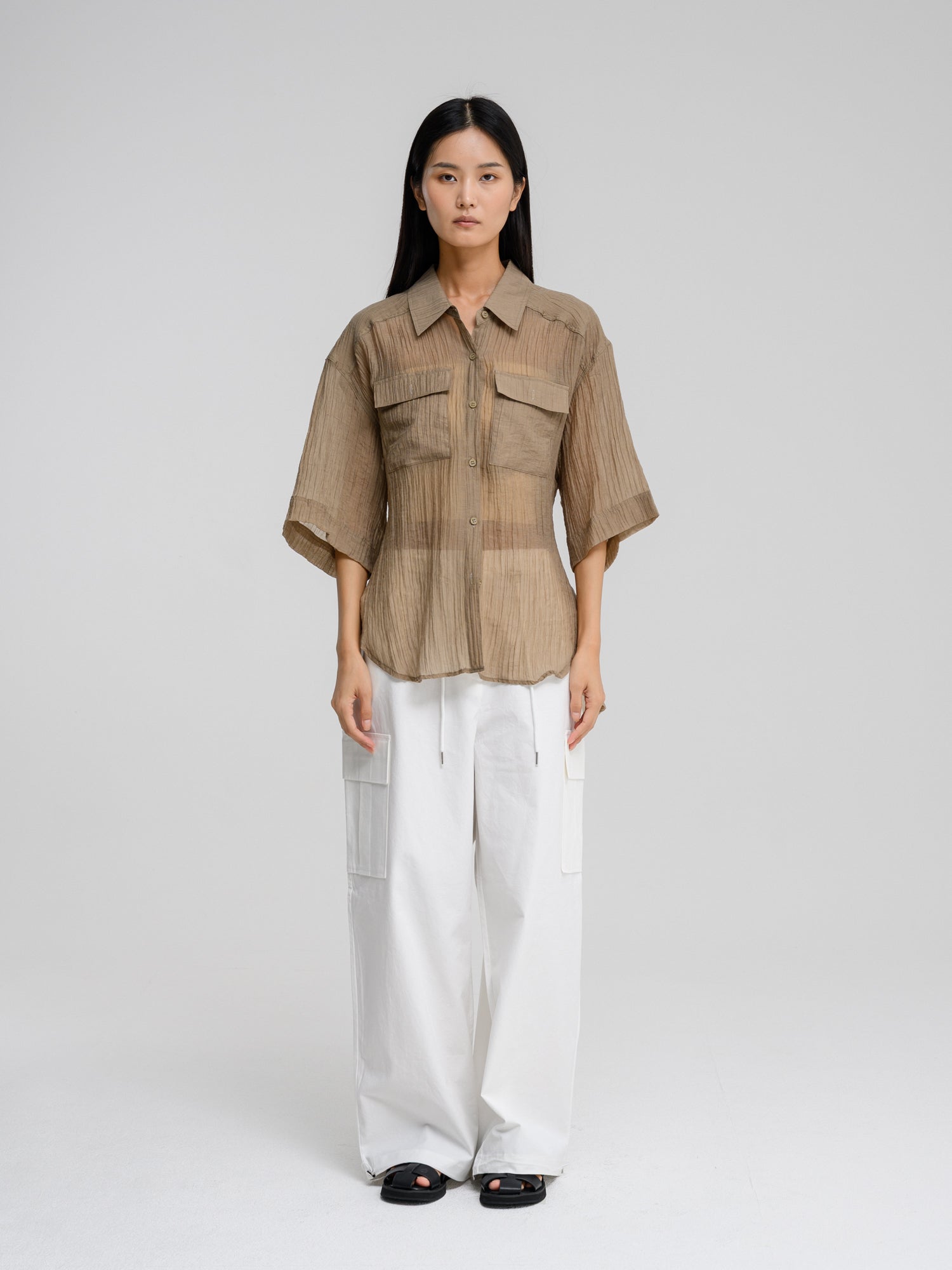 LARIEN SHEER SHIRT