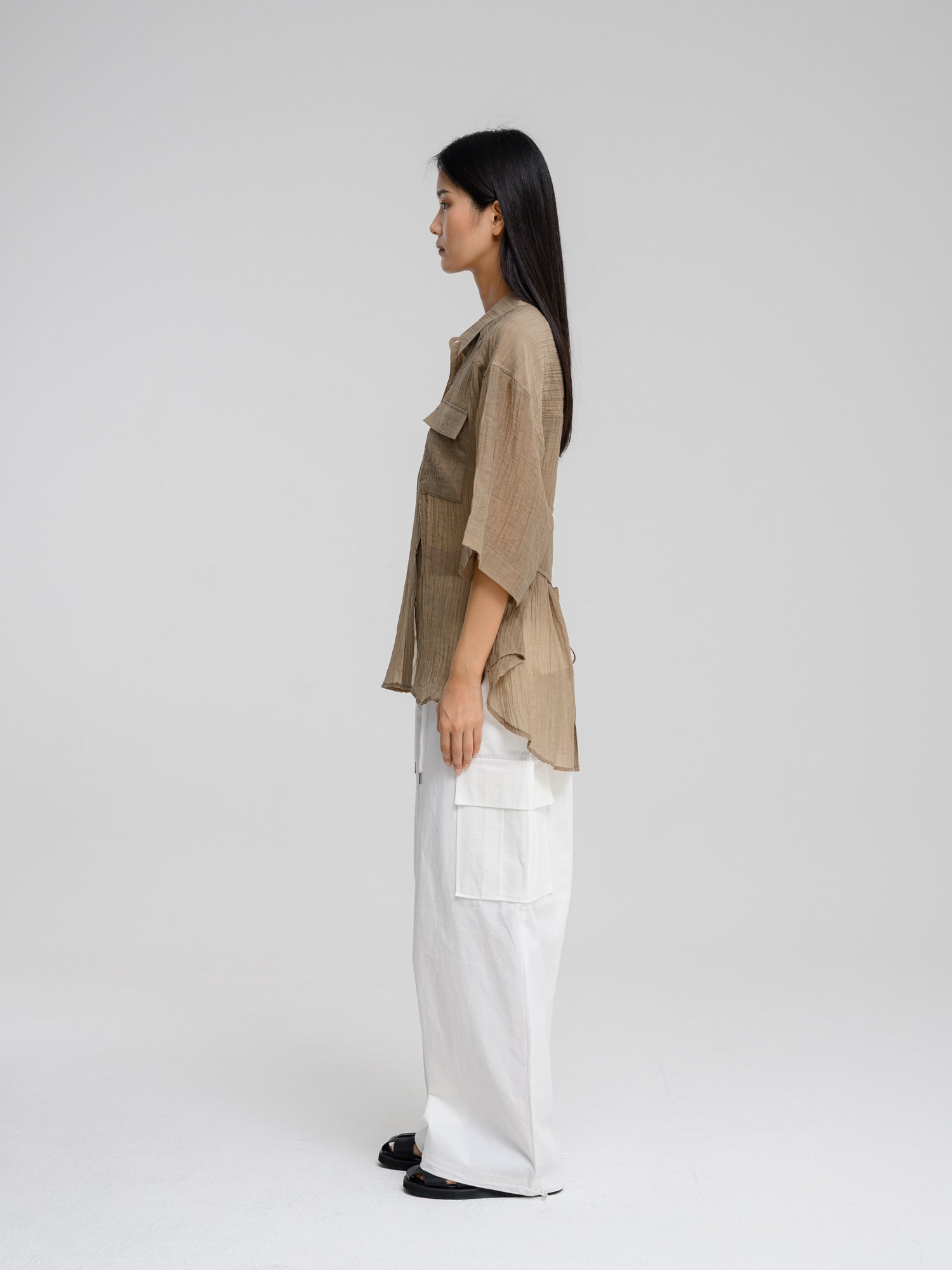 LARIEN SHEER SHIRT