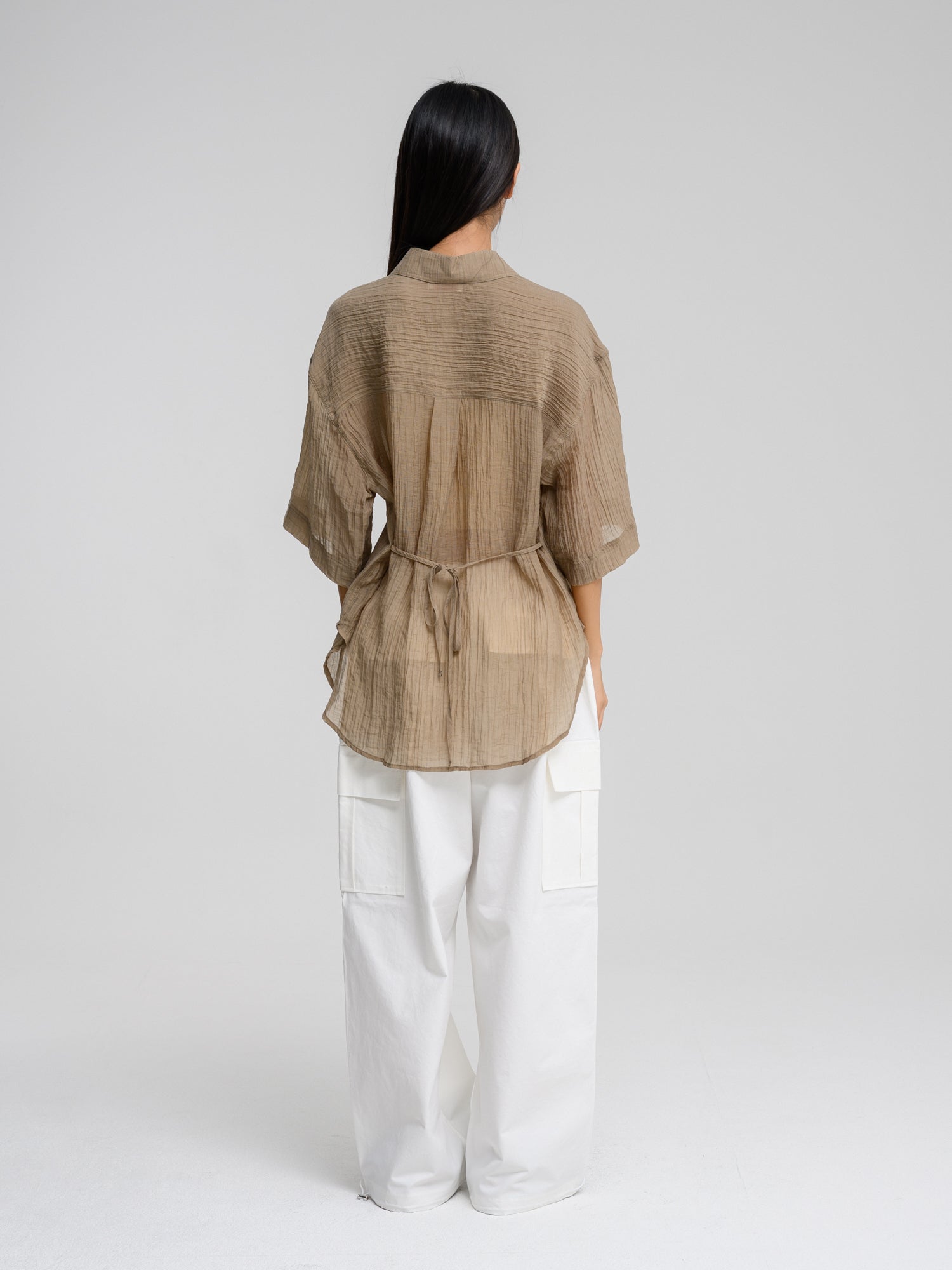 LARIEN SHEER SHIRT