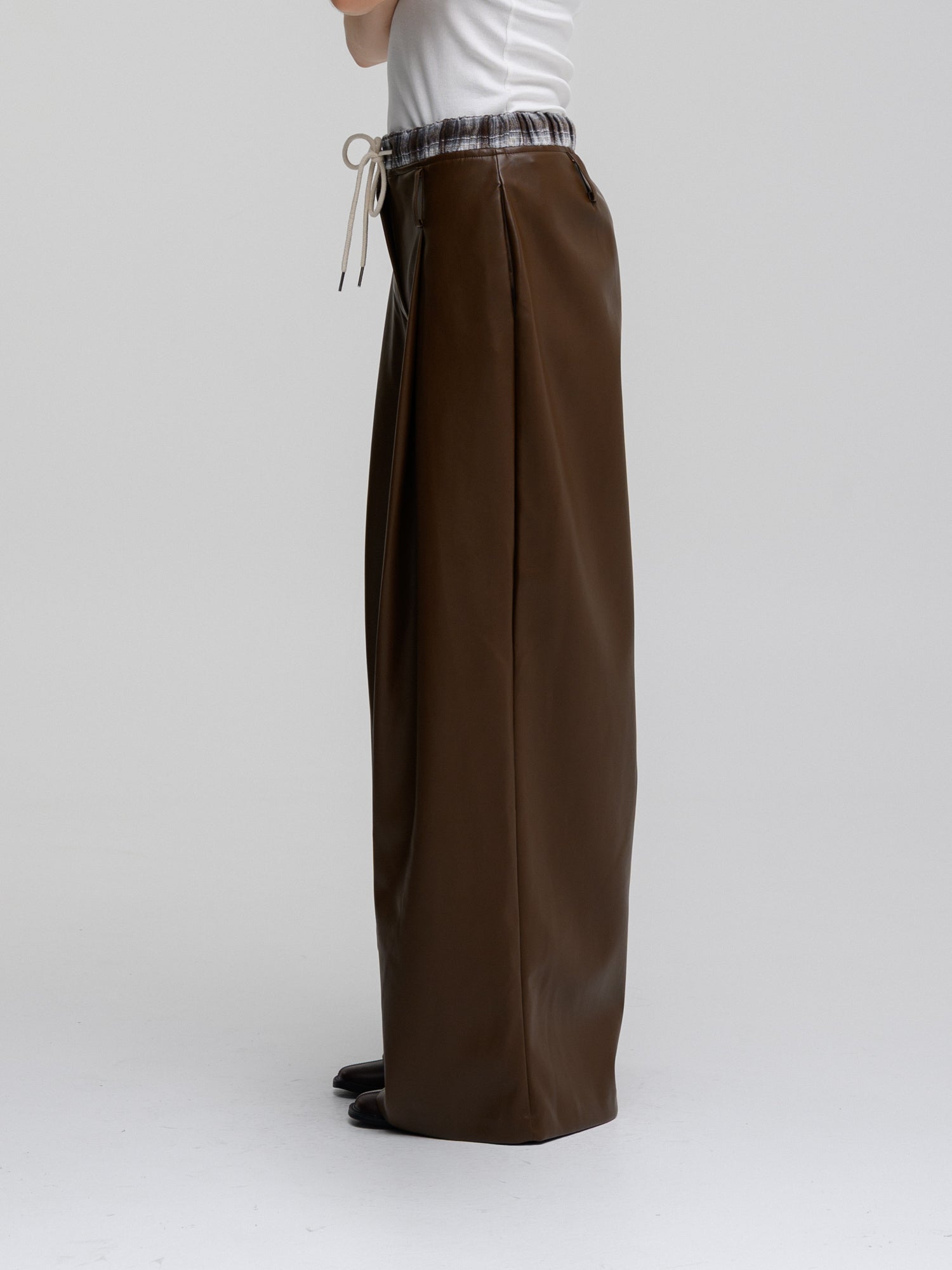 TRENIA LEATHER PANTS