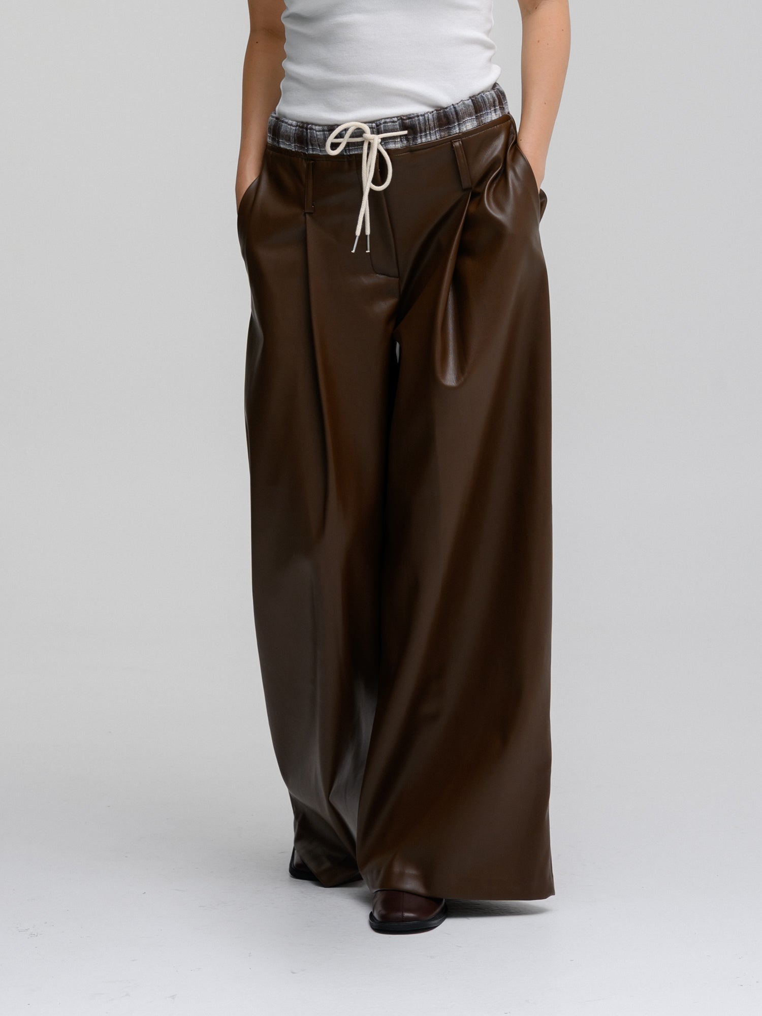 TRENIA LEATHER PANTS