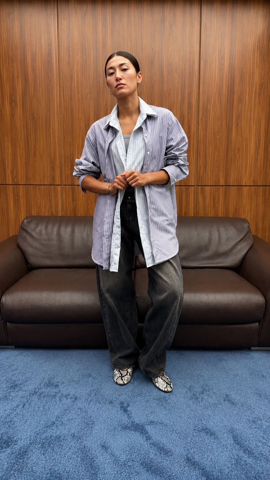 DEE DOUBLE SHIRT STRIPED