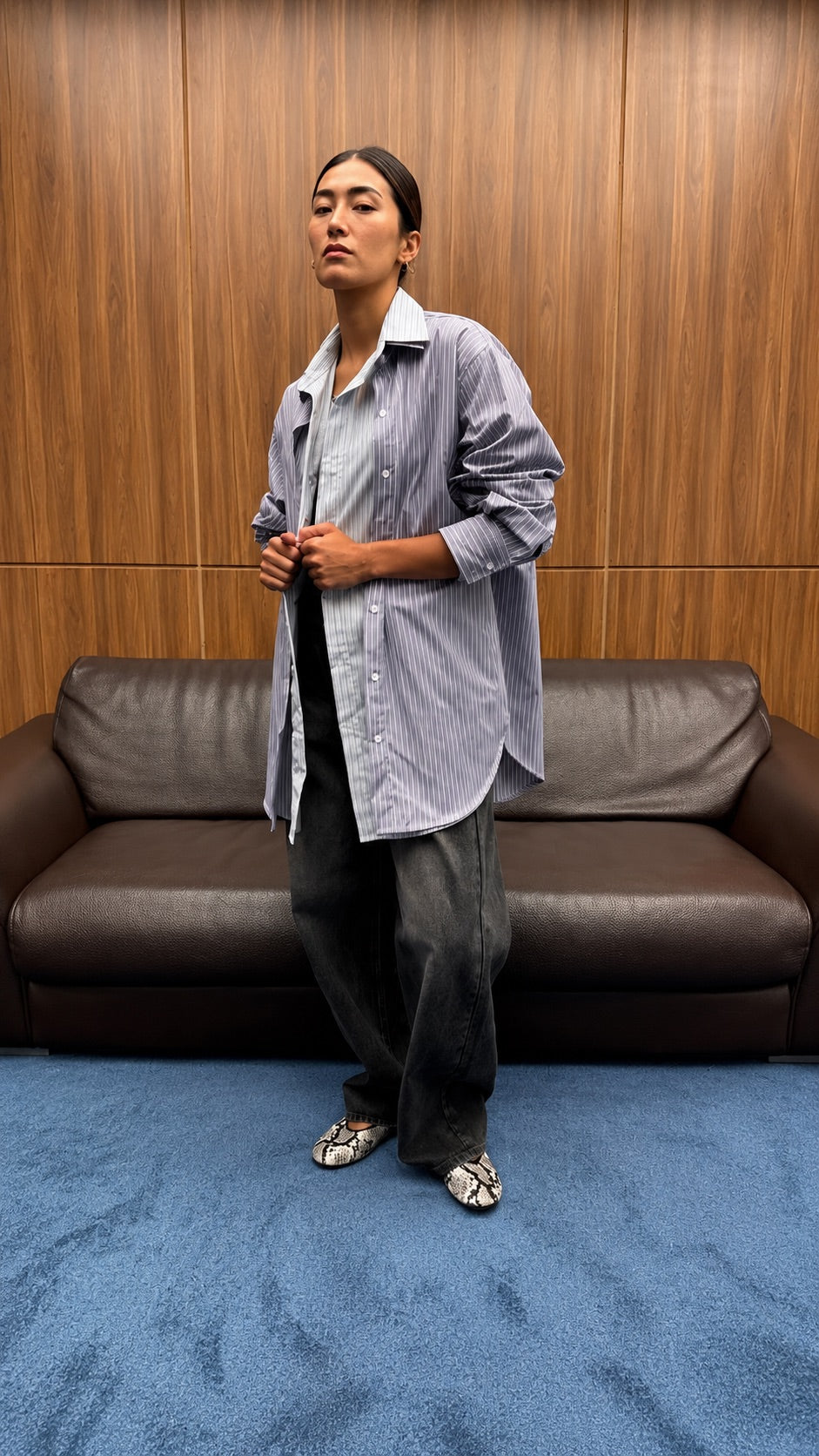 DEE DOUBLE SHIRT STRIPED