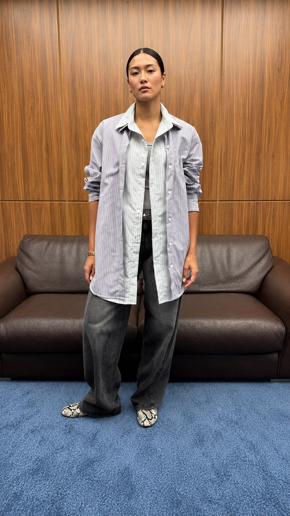 DEE DOUBLE SHIRT STRIPED