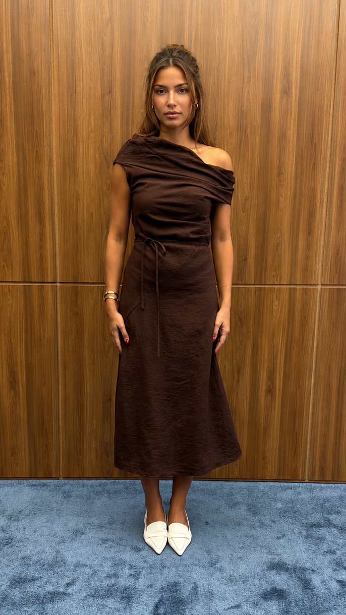 OVA DRAPE DRESS