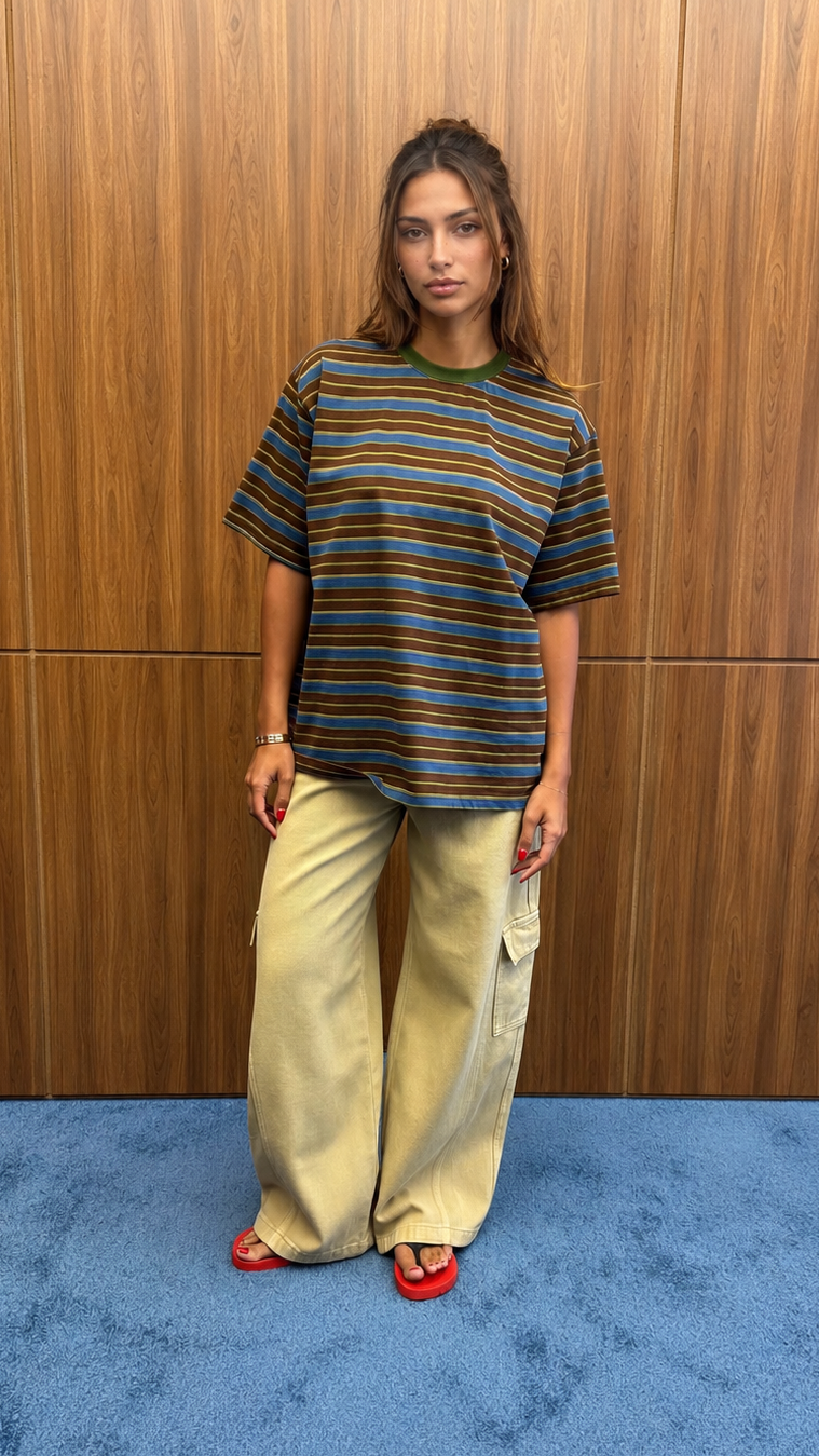 RAY STRIPE TEE