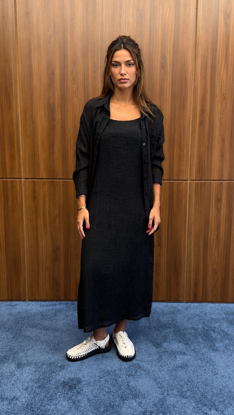 LEA SHIRT AND DRESS SET